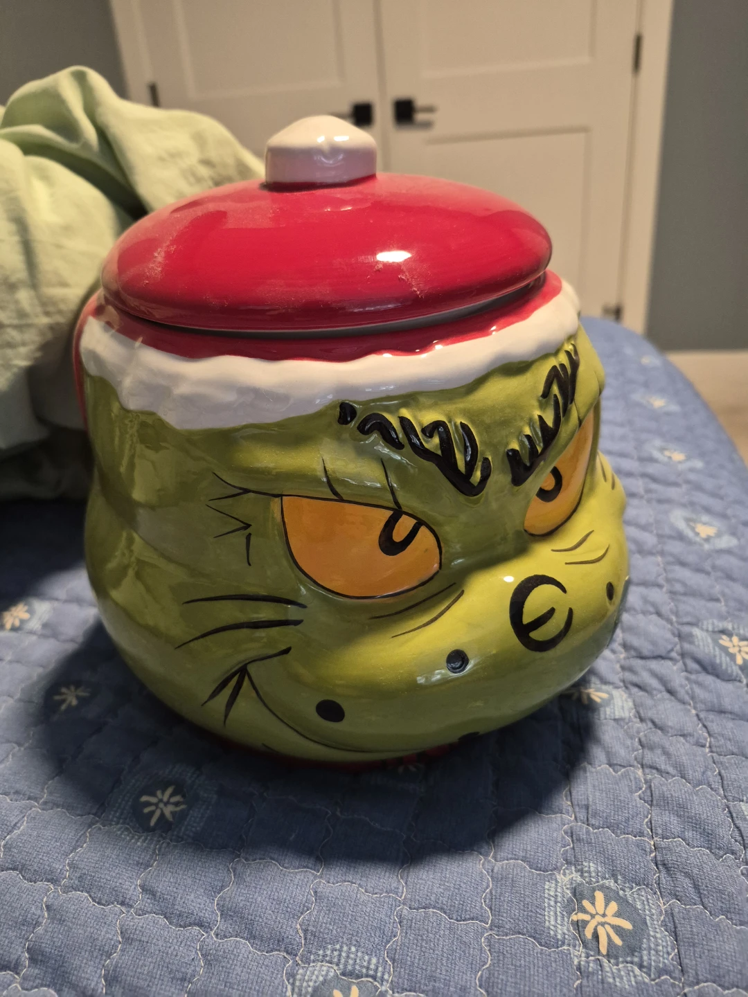 The Grinch Cookie Jar