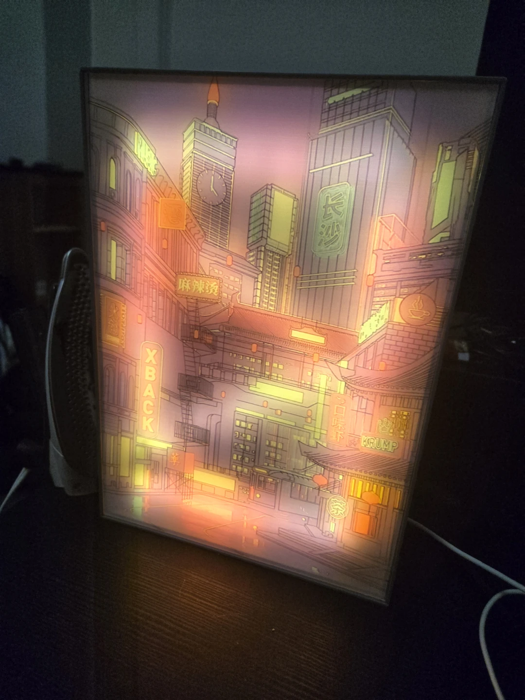 Illuminated Tokyo Display Light Box - photo 3