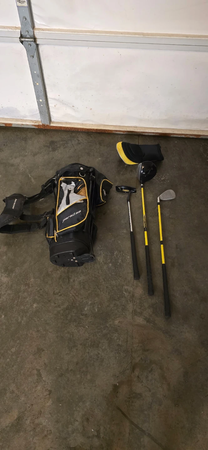 Junior Paradise Golf Club Set with Bag