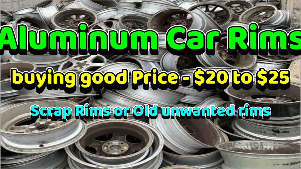 Aluminum Car Rims - Scrap or Old Unwanted