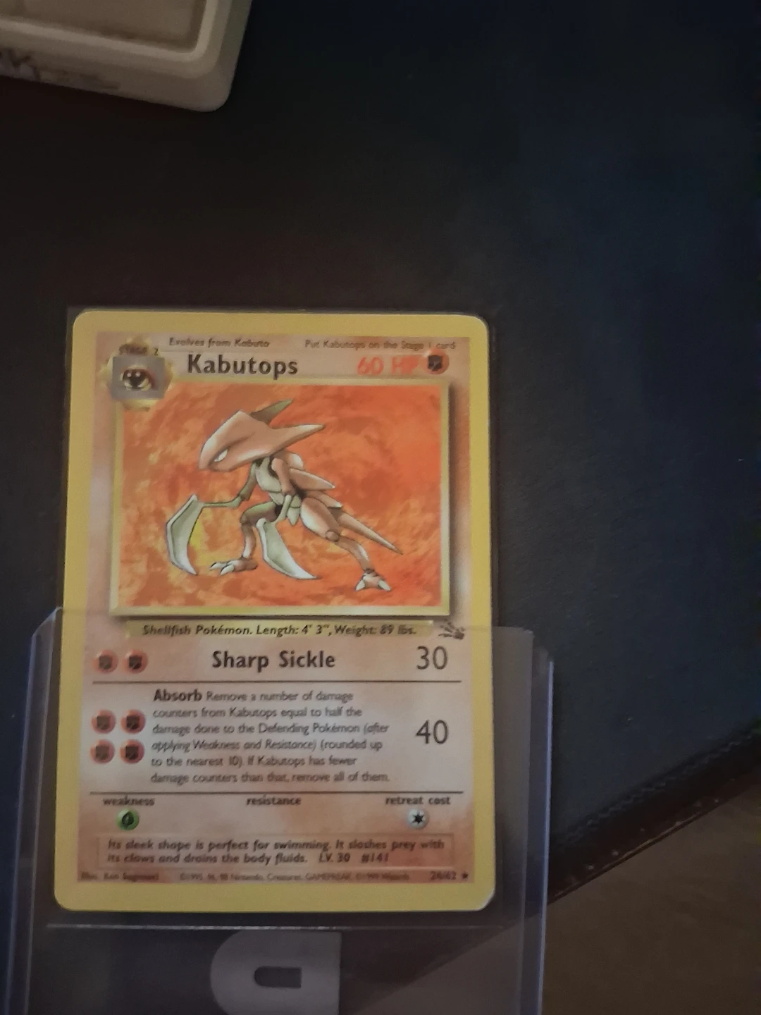 Pokémon Card Lot - Kabutops & Dark Alakazam - photo 3