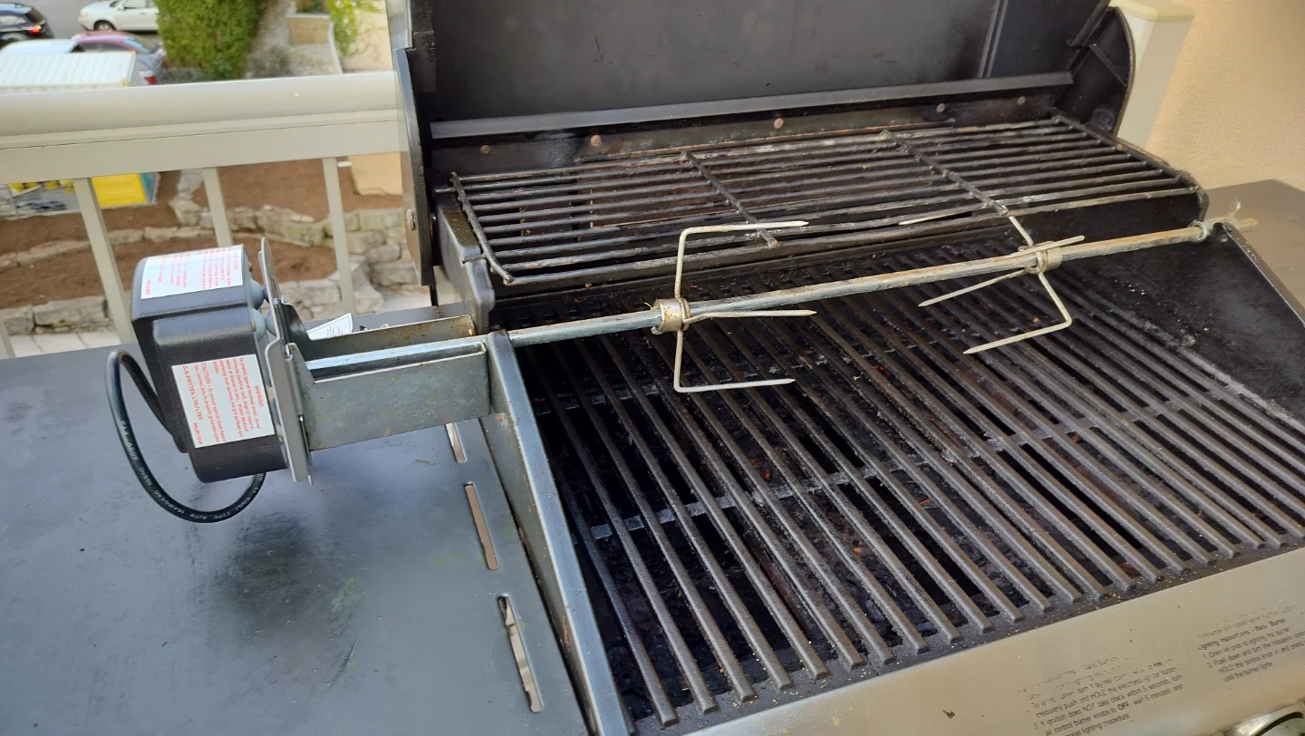 Sears Gas Grill with Rotisserie - photo 2