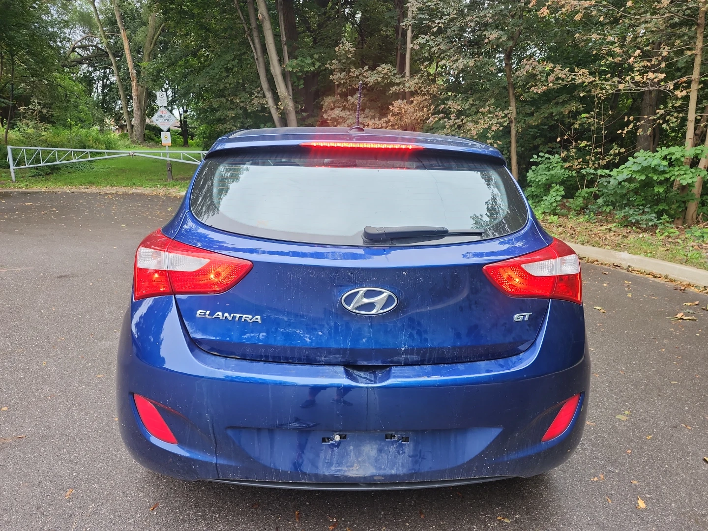 Blue Hyundai Elantra GT. CLEAN CARFAX SAFETY CERTIFIED - photo 5