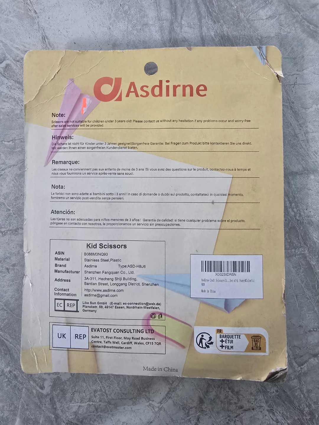 Asdirne Kid Scissors Set - photo 2