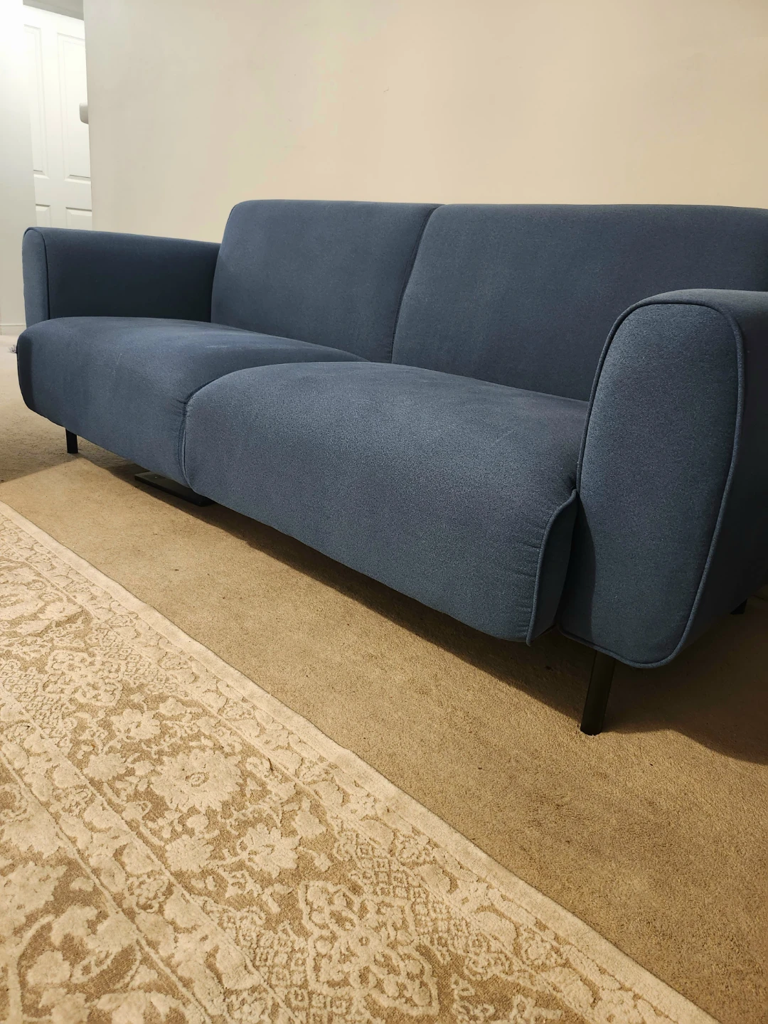 Blue large Sofa - photo 3
