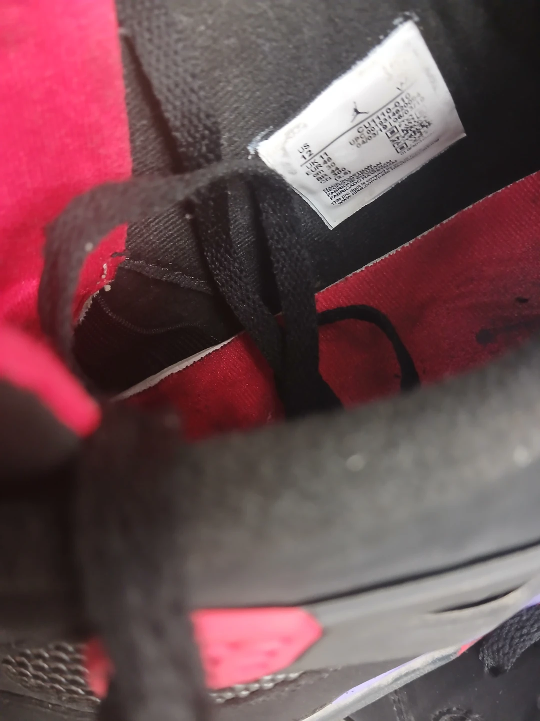 Jordan 4 Retro "Raptors" Men's Size 12 - photo 2