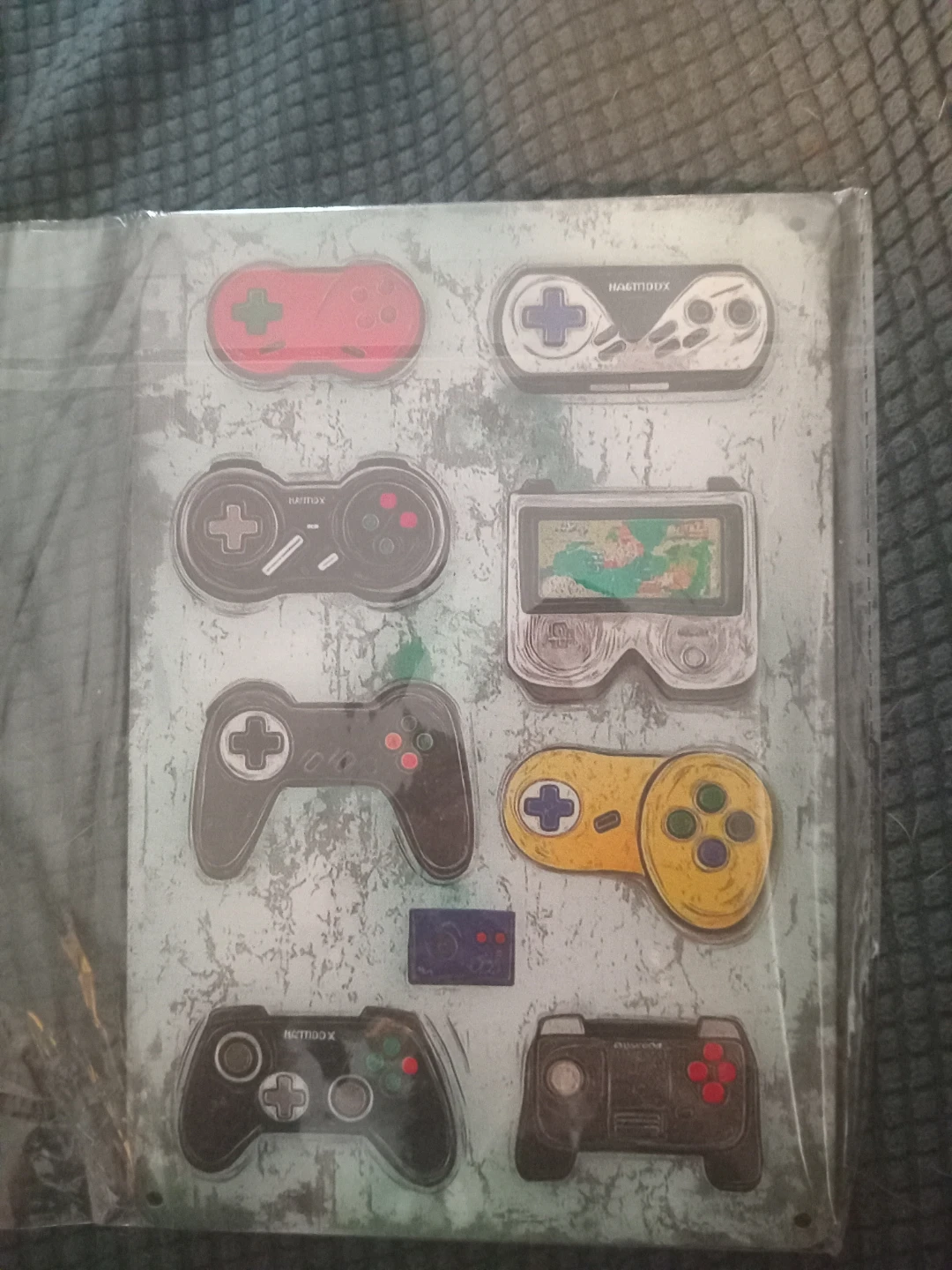 Retro Game Controller Sign