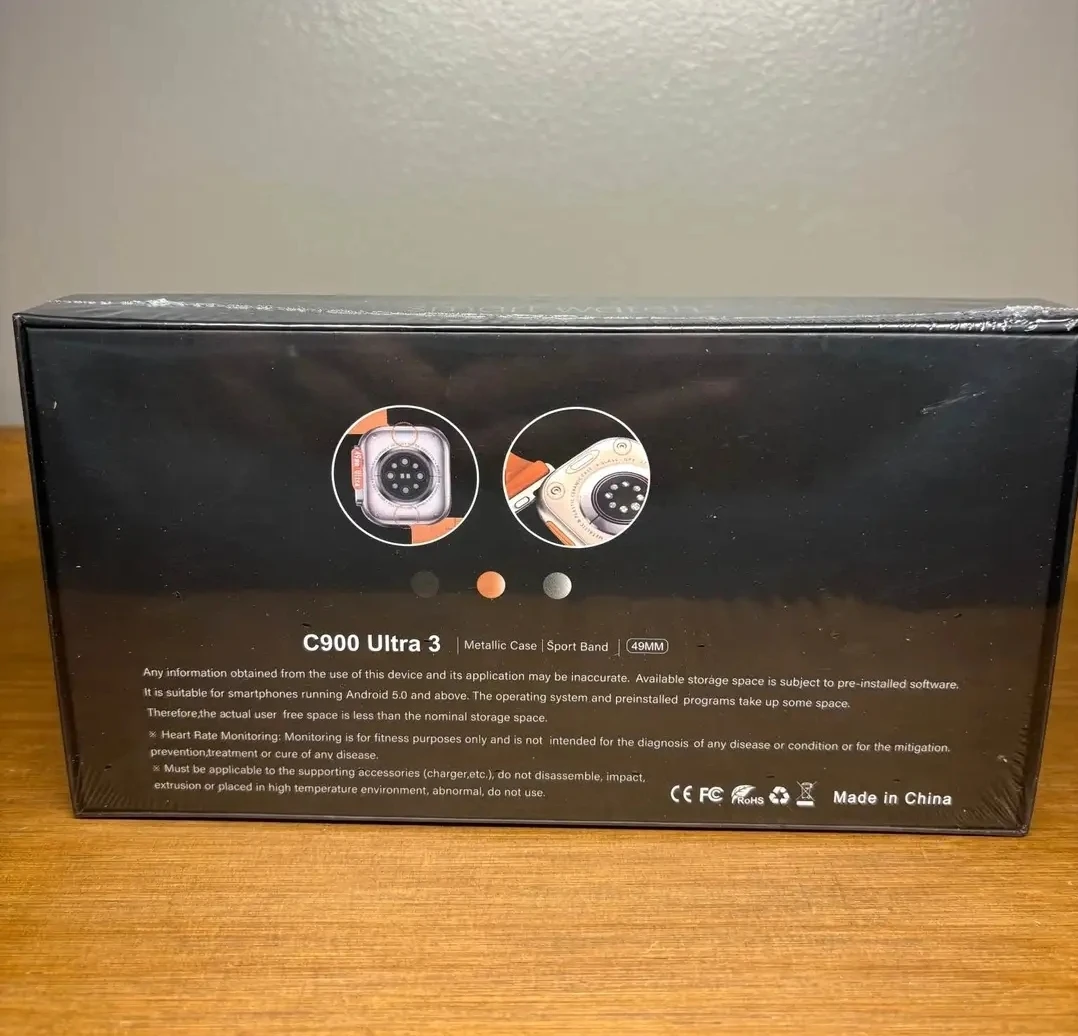 🧡 C900 Ultra 3 Smartwatch (Brand New) - photo 5
