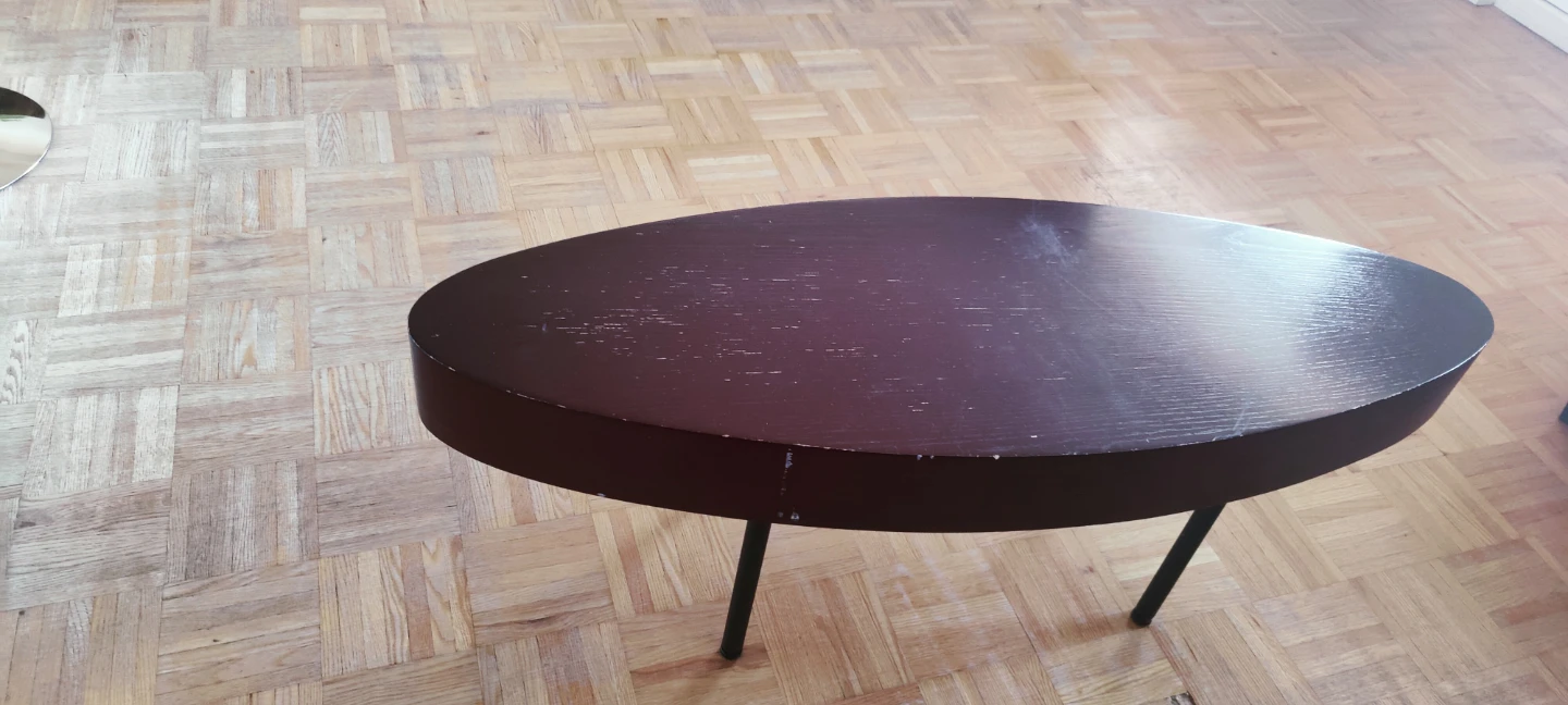 Oval coffee table - photo 2