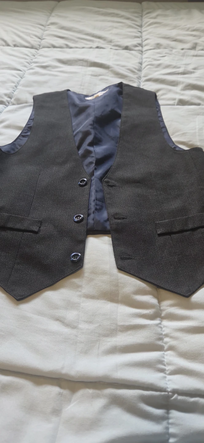 Boys suit vest.