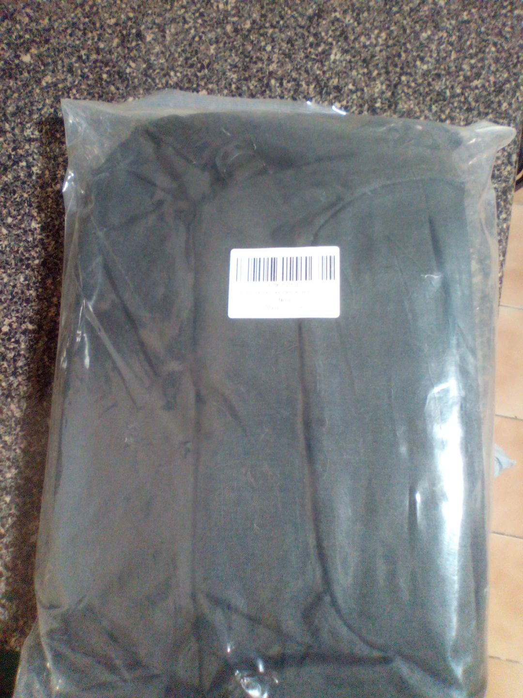 Black Bomber Jacket with Faux Leather Sleeves