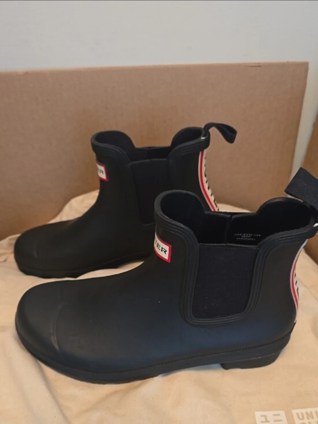 Original Chelsea Hunter Tri Colour Logo Backstrap Boots - photo 4