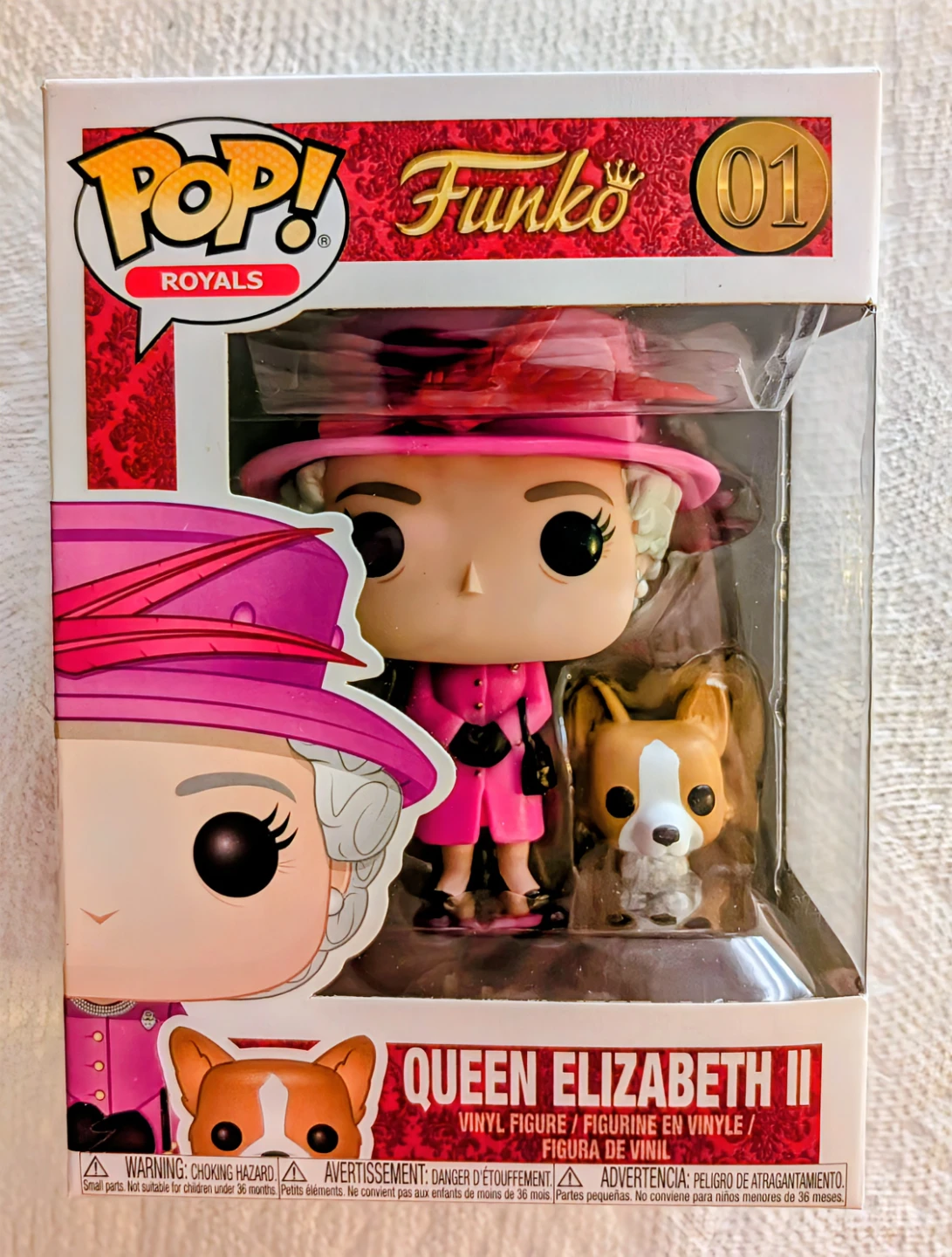 Funko Pop! Royals Queen Elizabeth II #01 Vinyl Figure