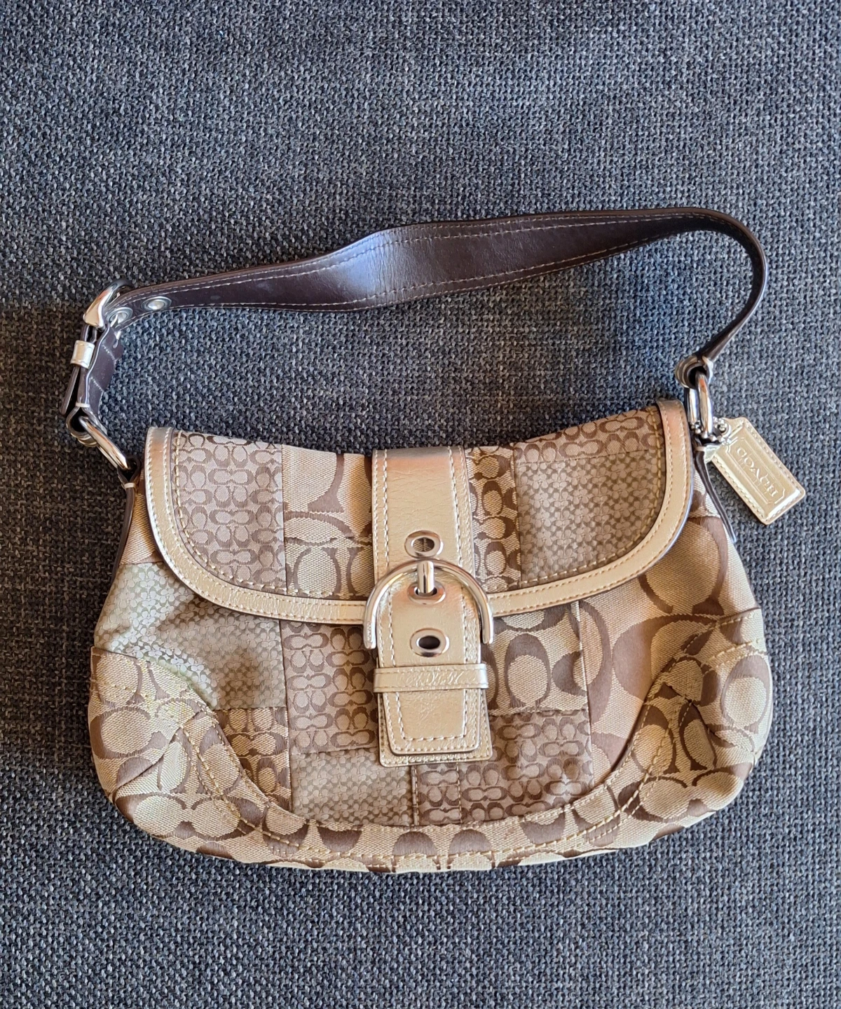 Coach Signature Collection Patchwork Shoulder Bag - photo 3