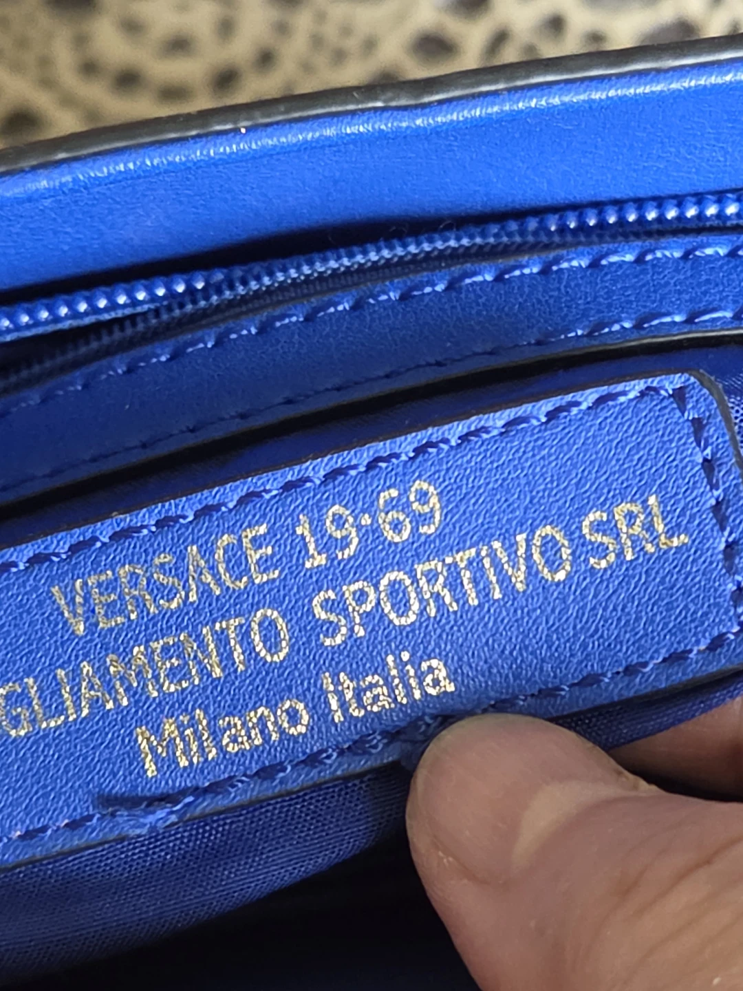 Versace 19-69 Italia Blue Handbag - photo 3