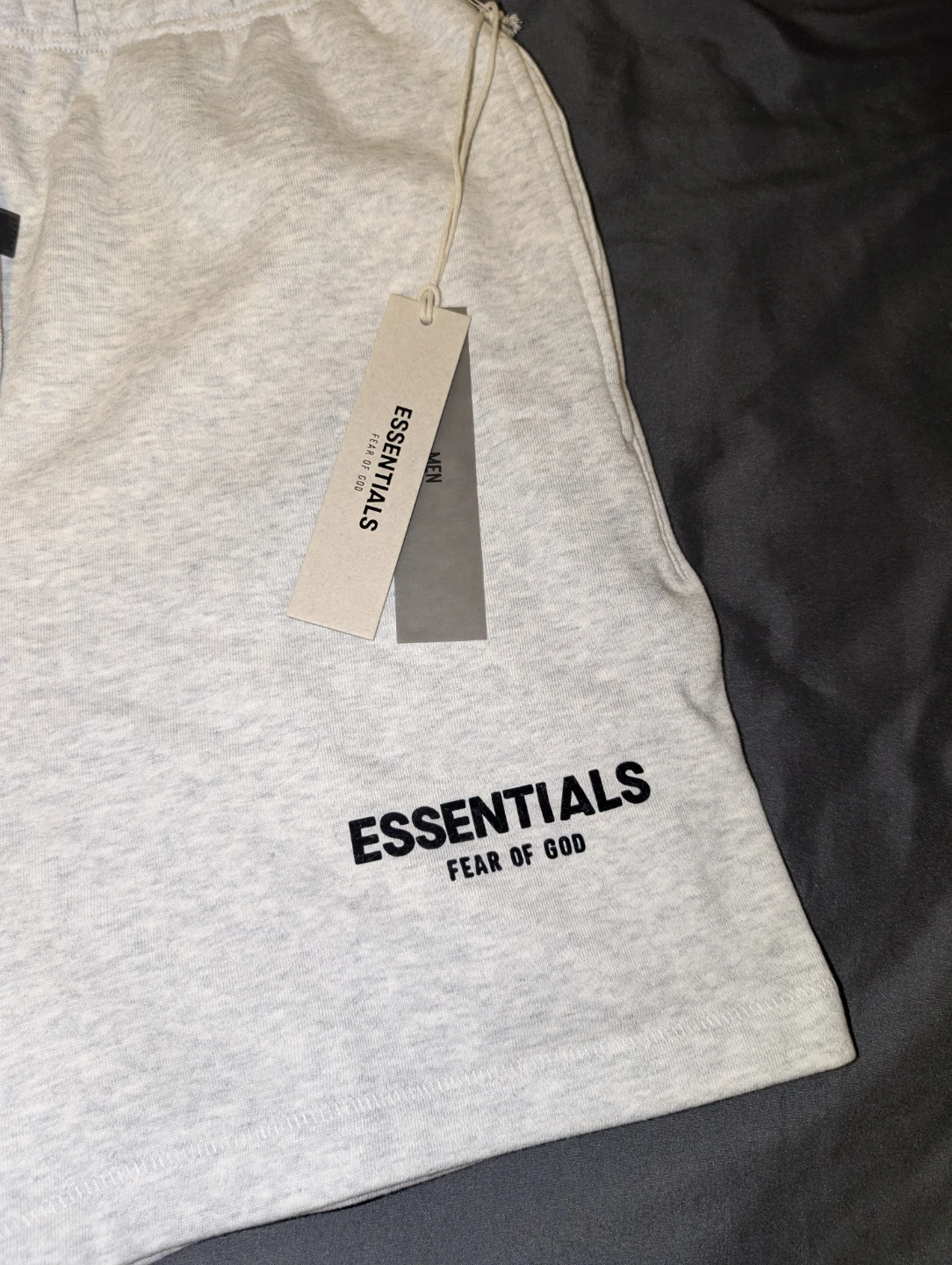 Fear of God Essentials Grey Sweat Shorts - photo 2
