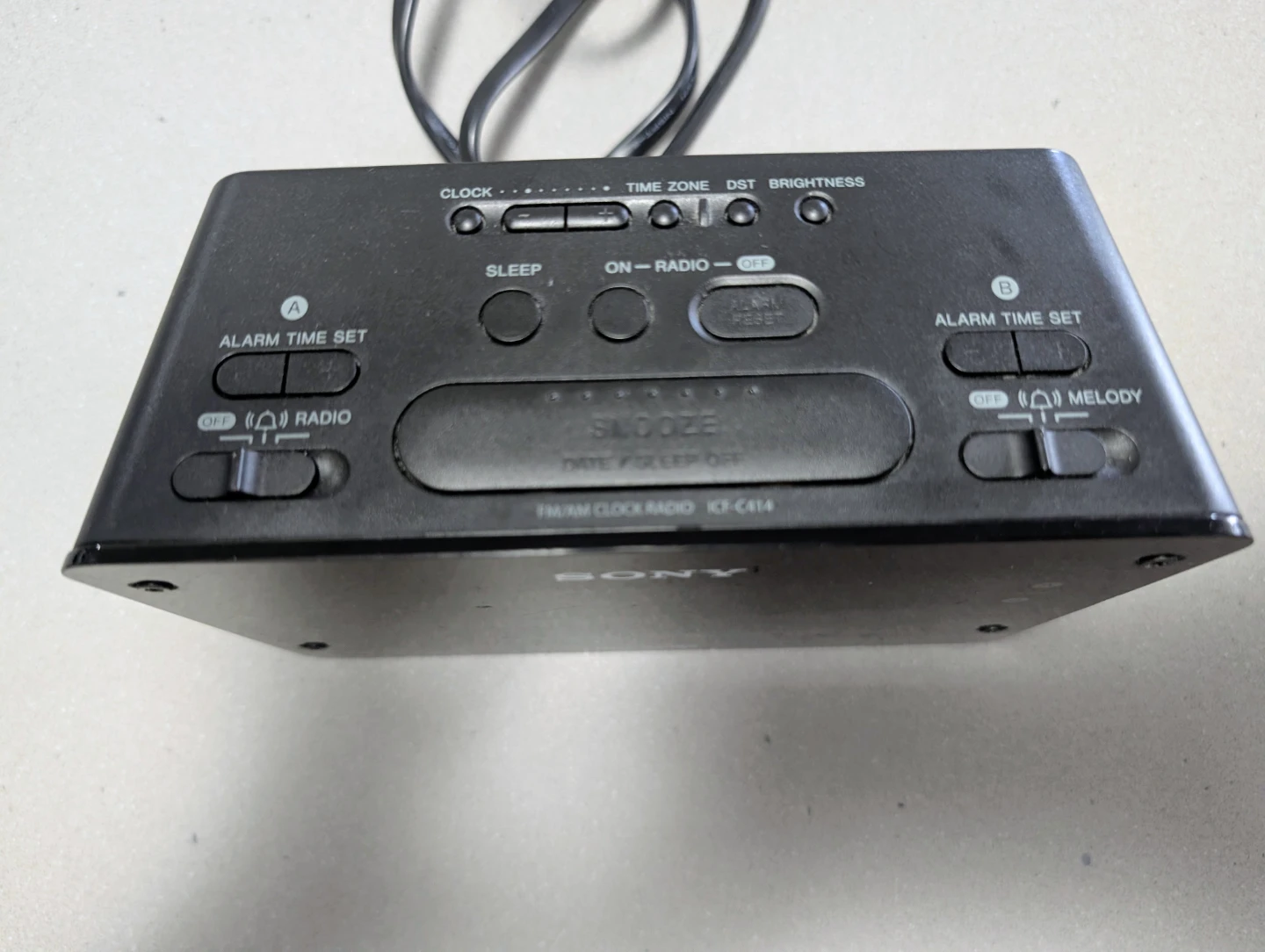 Sony Dream Machine Clock Radio ICF-C414 - photo 2