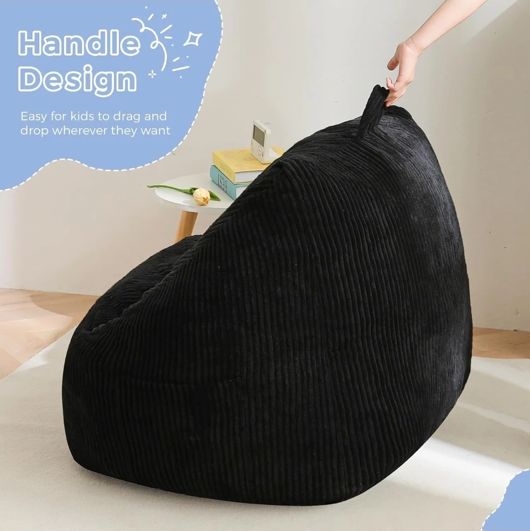 MAXYOYO Kids Bean Bag Chair, Bean Bag Couch with Handle - photo 5