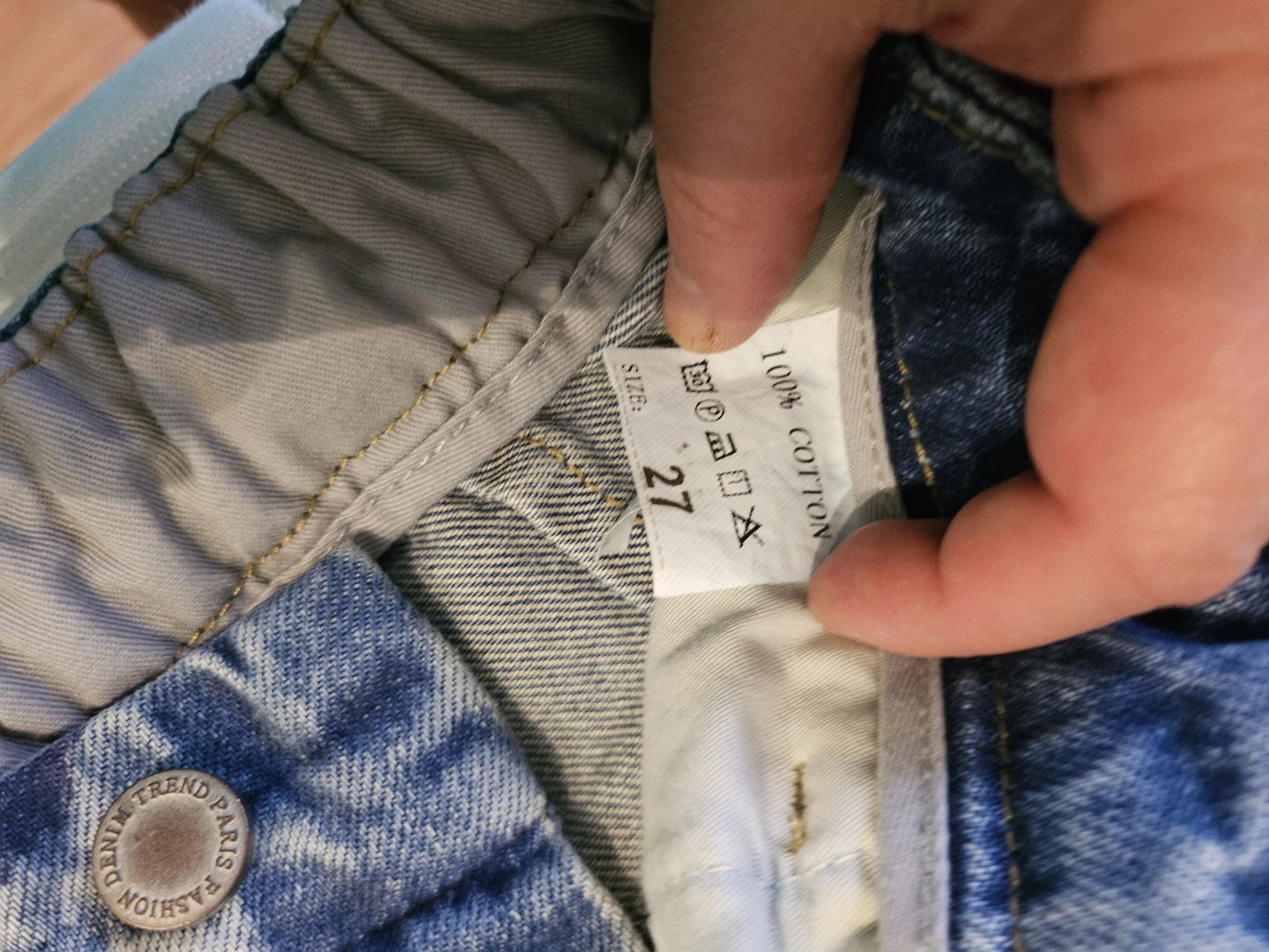 Size 27,  Bundle of Black Wide-Leg Pants and wide jeans - photo 2