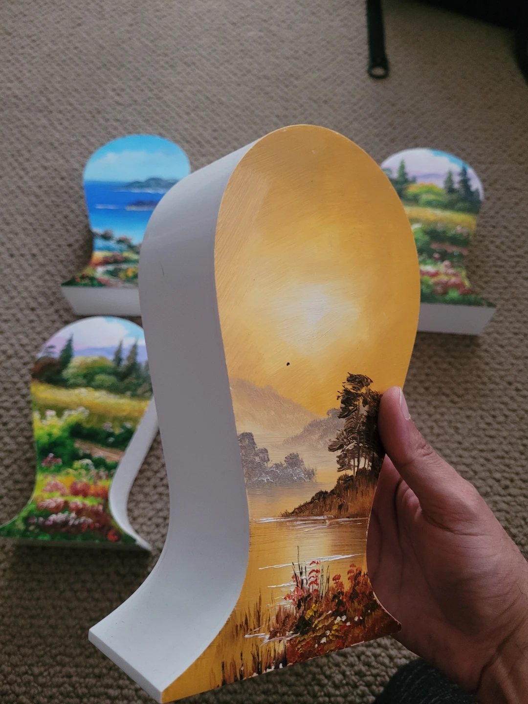 Set of 6 Decorative Landscape Busts - photo 3