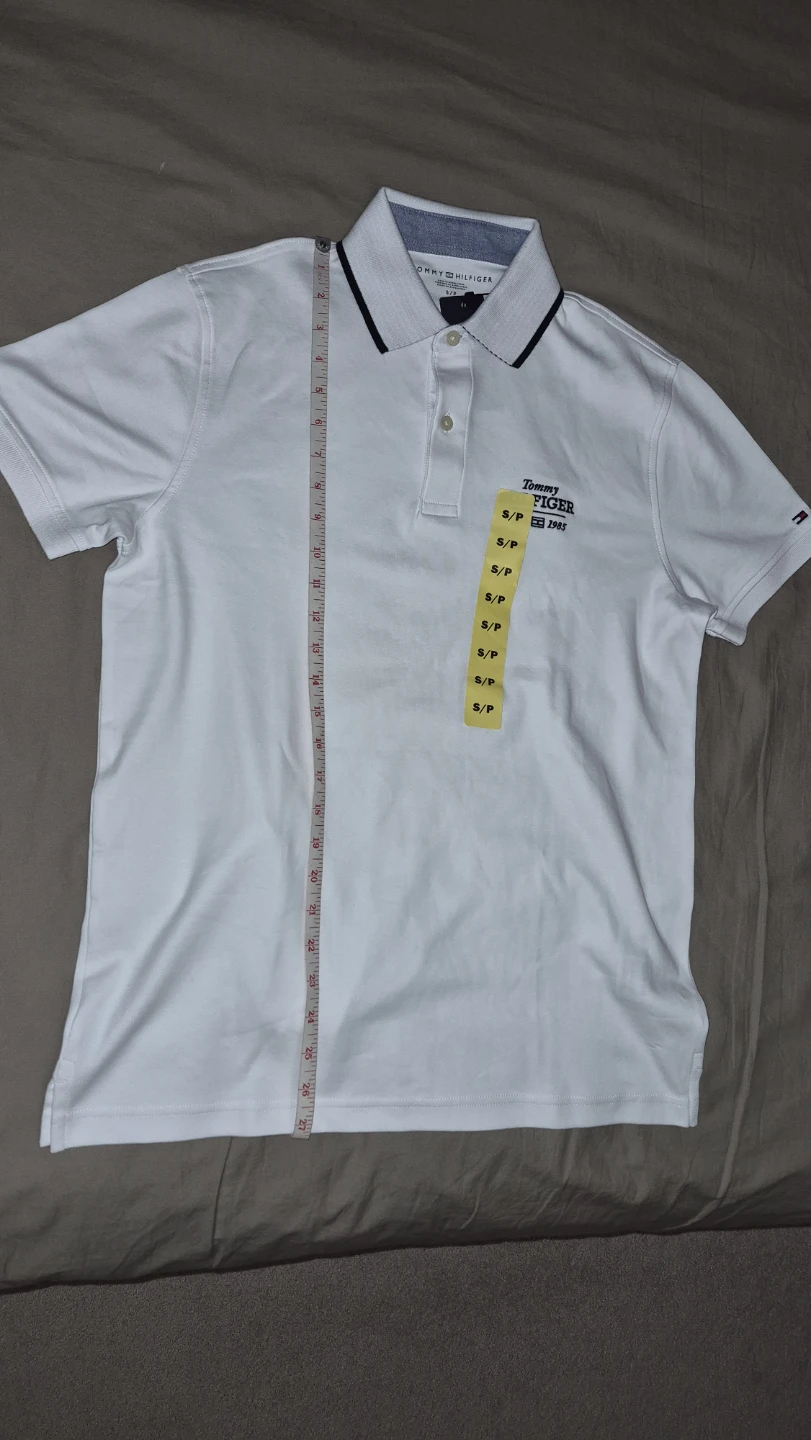 Brand New | Tommy Hilfiger White Polo Shirt - Size S/P - photo 2