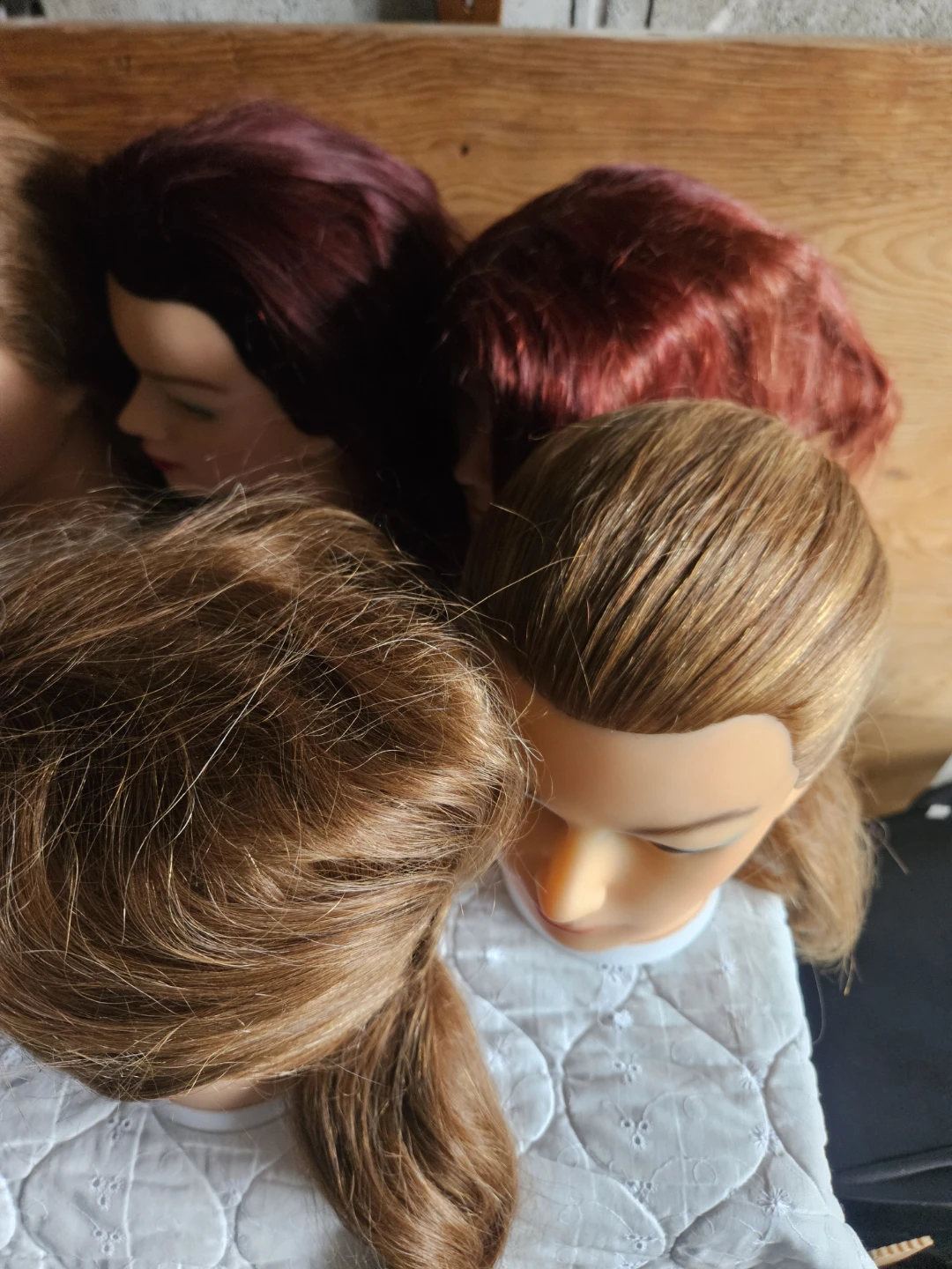 Lot of 7 Mannequin Heads with Hair - photo 3