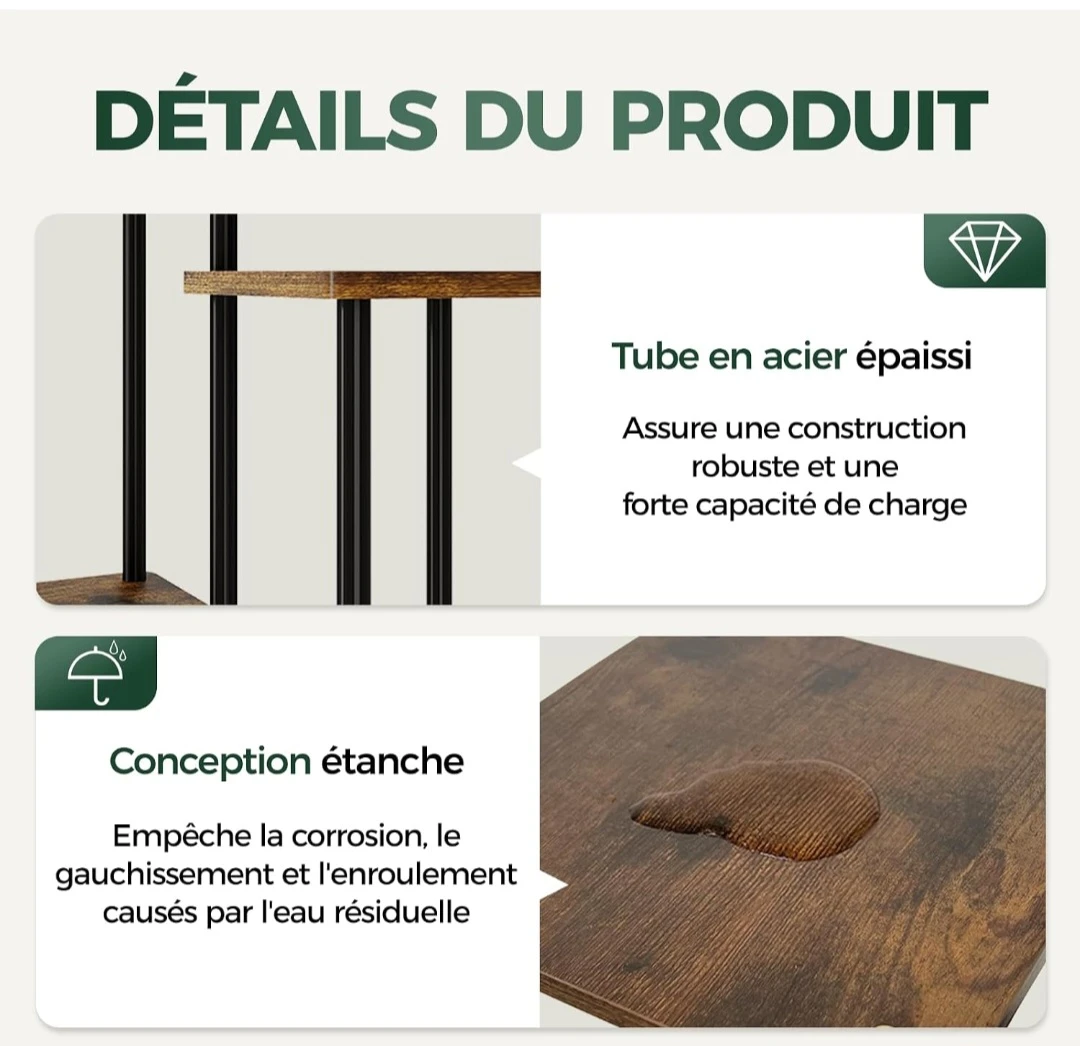 3-Tier Plant Stand for Indoor Use - photo 5