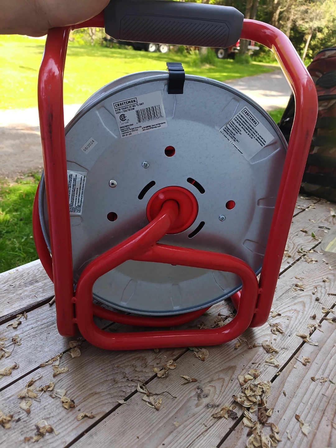 Craftsman 50 ft. Retractable Extension Cord Reel - photo 4