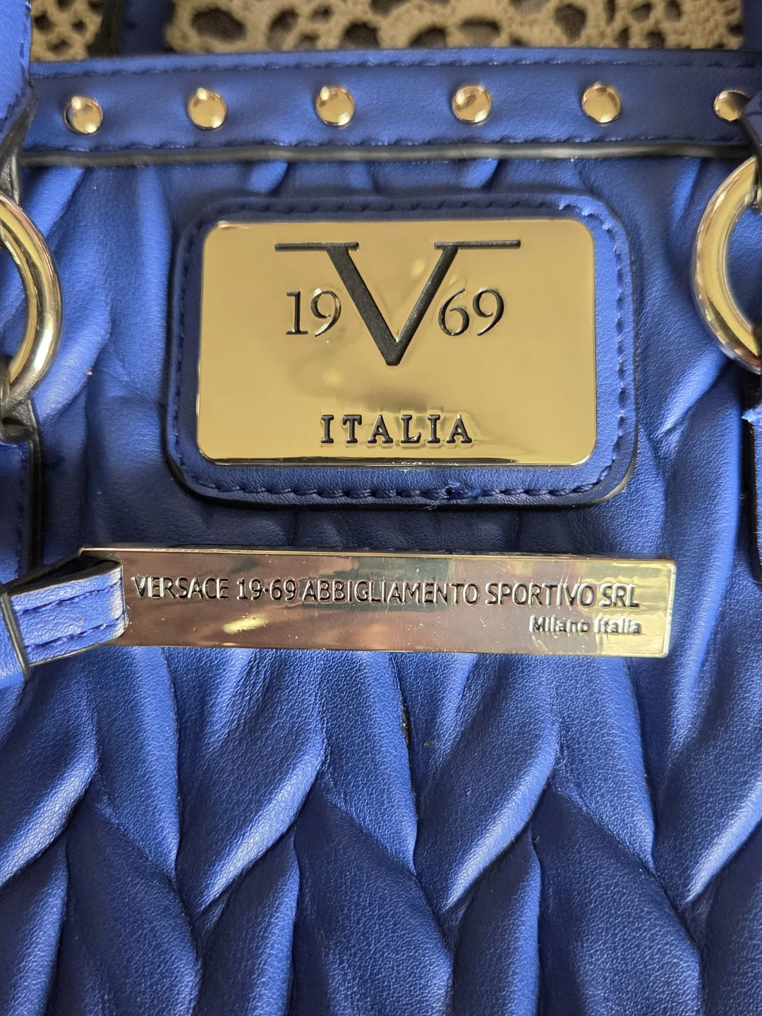 Versace 19-69 Italia Blue Handbag - photo 2