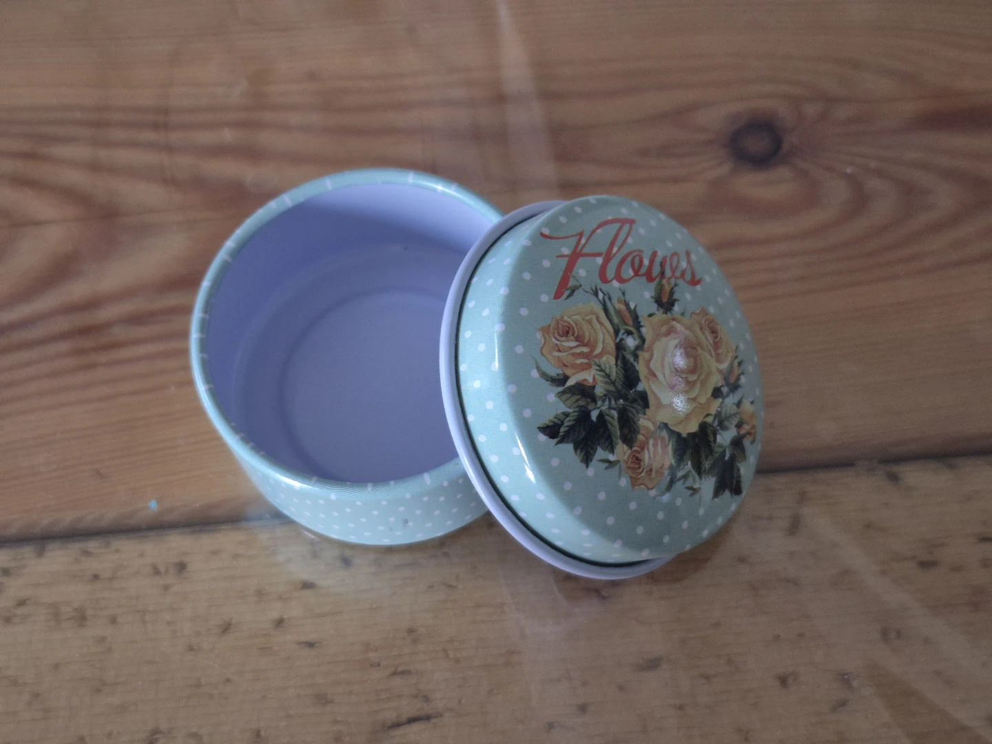 Set of 14 Floral Decorative Tin Boxes - photo 2