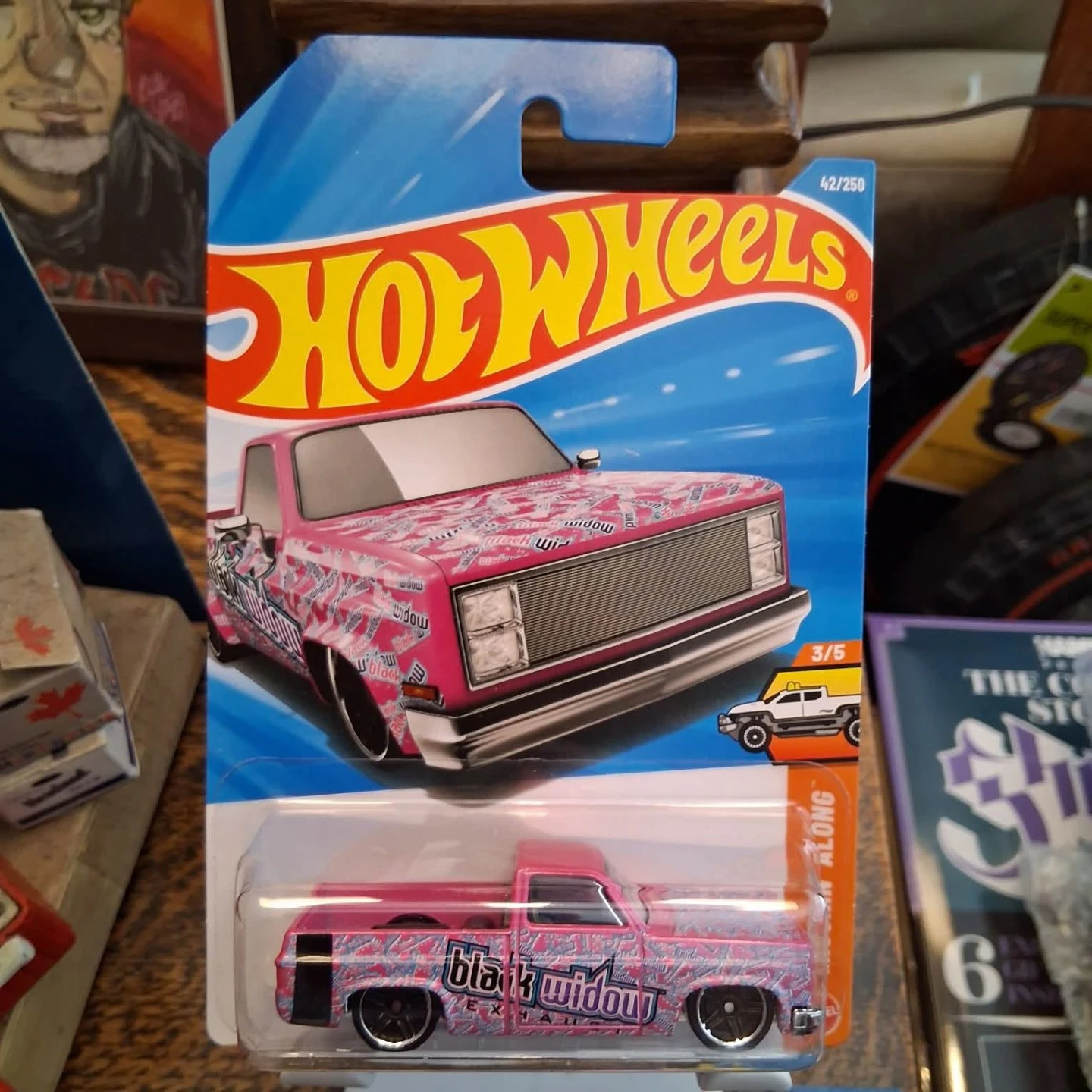 Hot Wheels Black Widow Pickup Truck