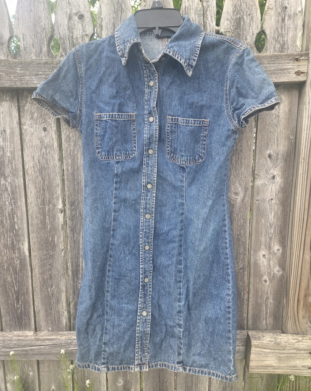 GAP Denim Shirt Dress