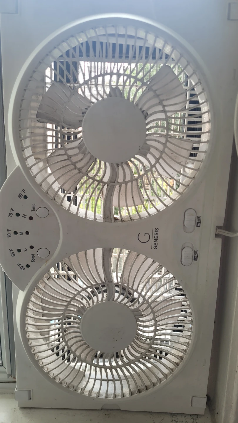 Genesis Twin Window Fan