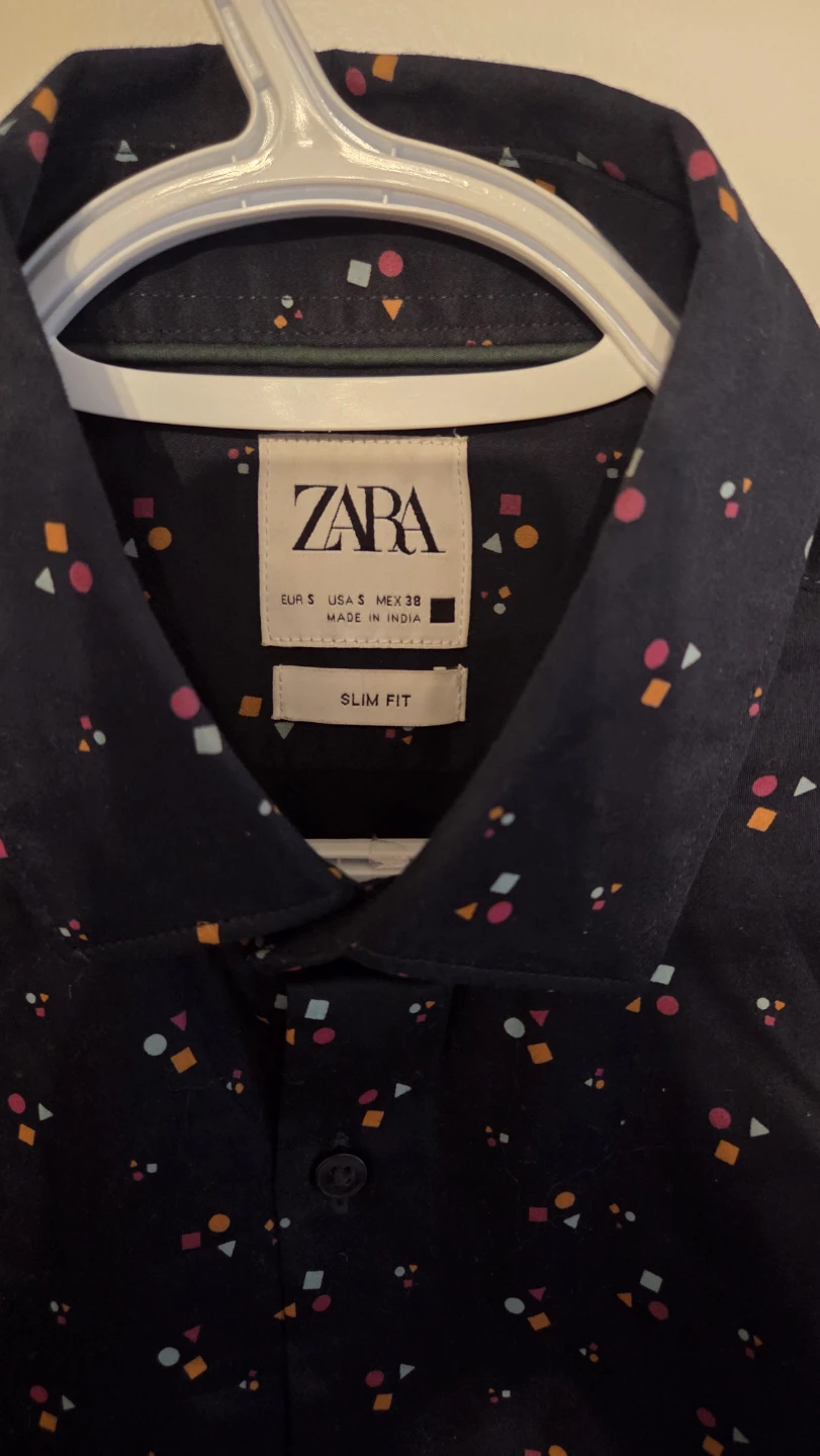 ZARA Slim Fit Button-Up Shirt - photo 2