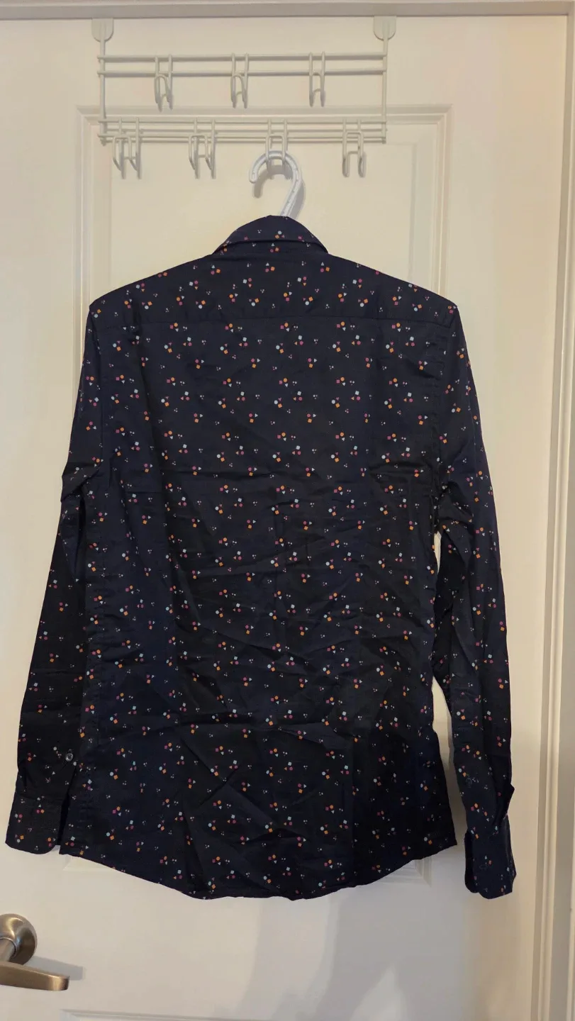 ZARA Slim Fit Button-Up Shirt - photo 4