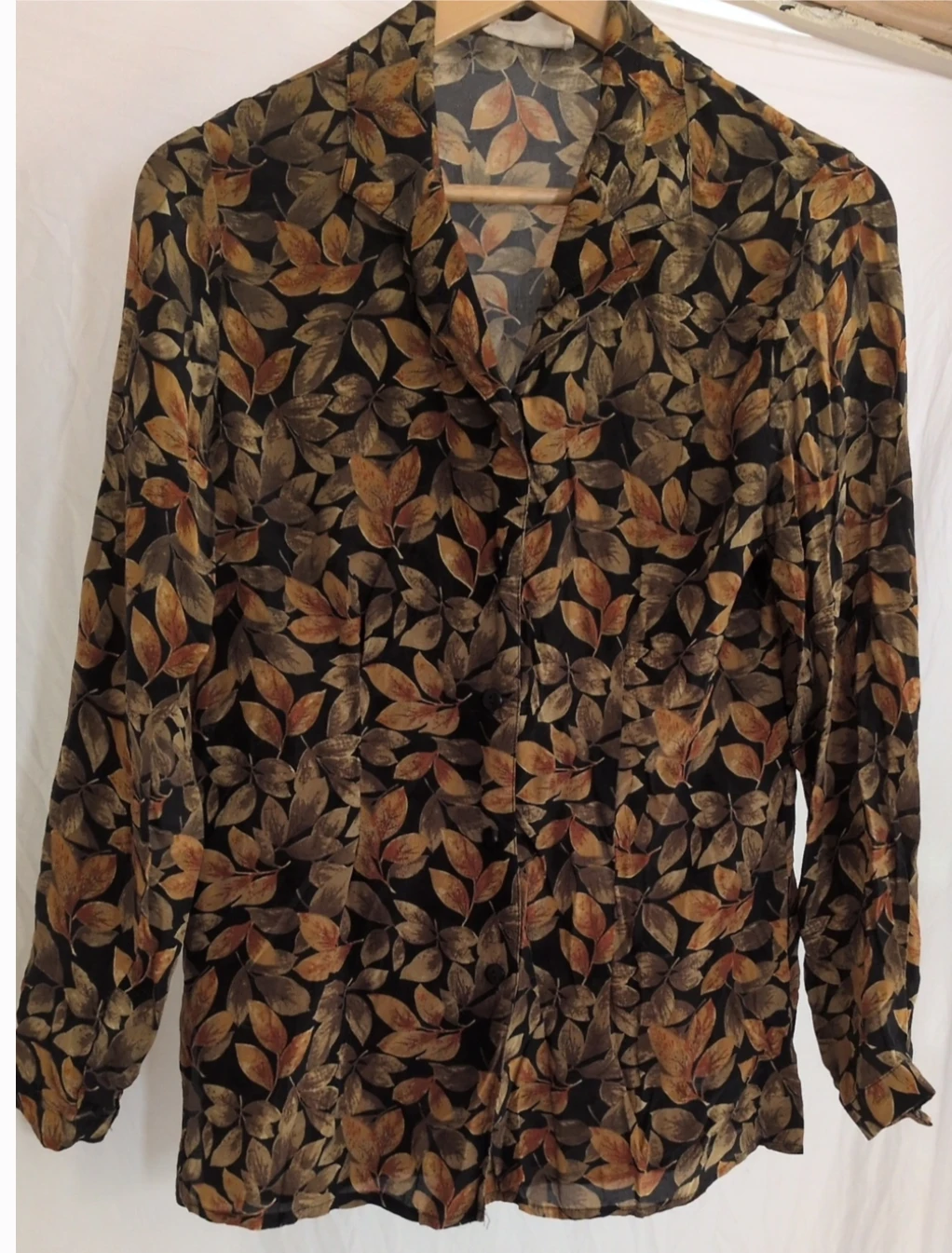 Vintage Silk blouse sz small - medium - photo 2