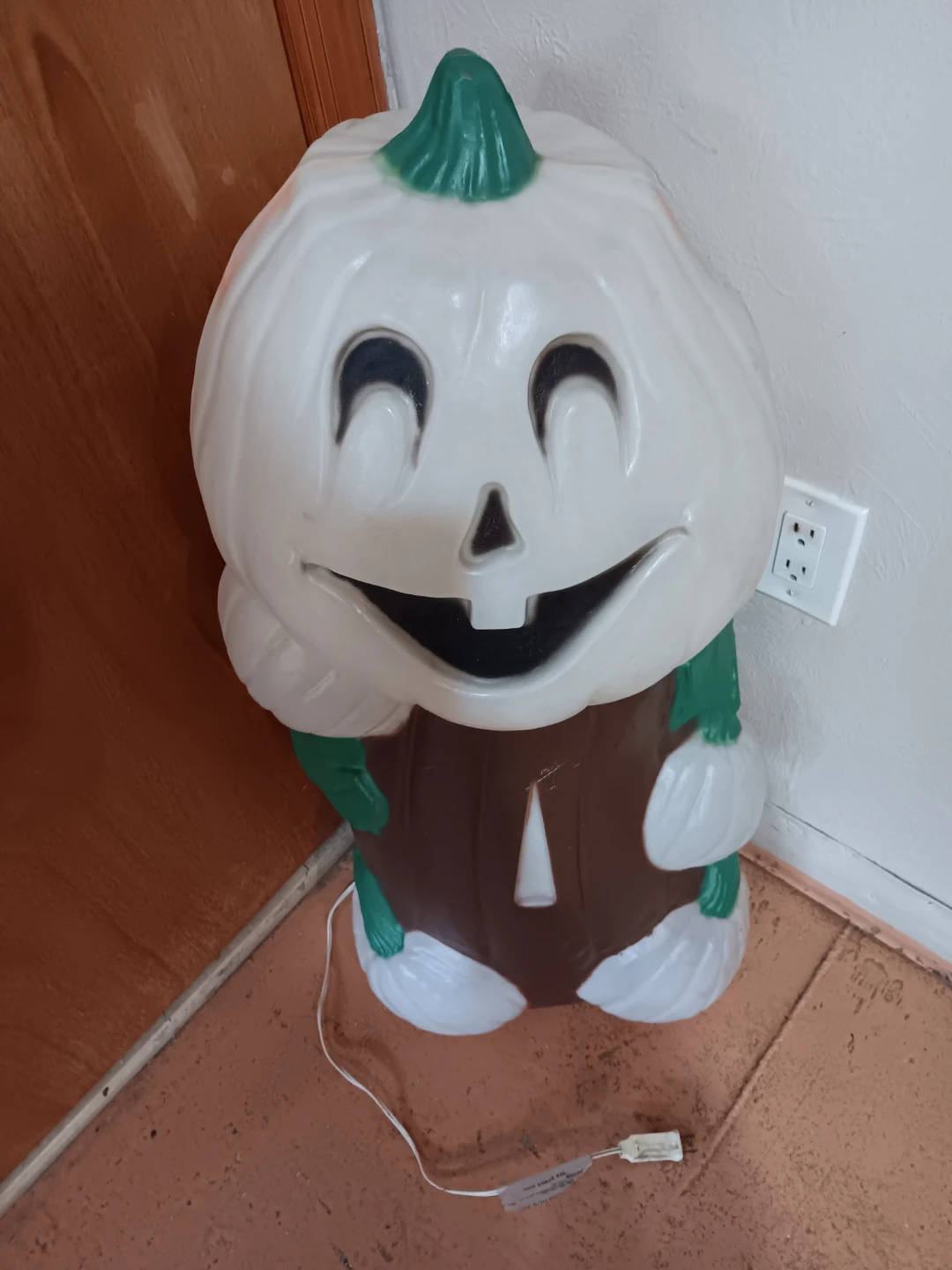 Vintage halloween pumpkin