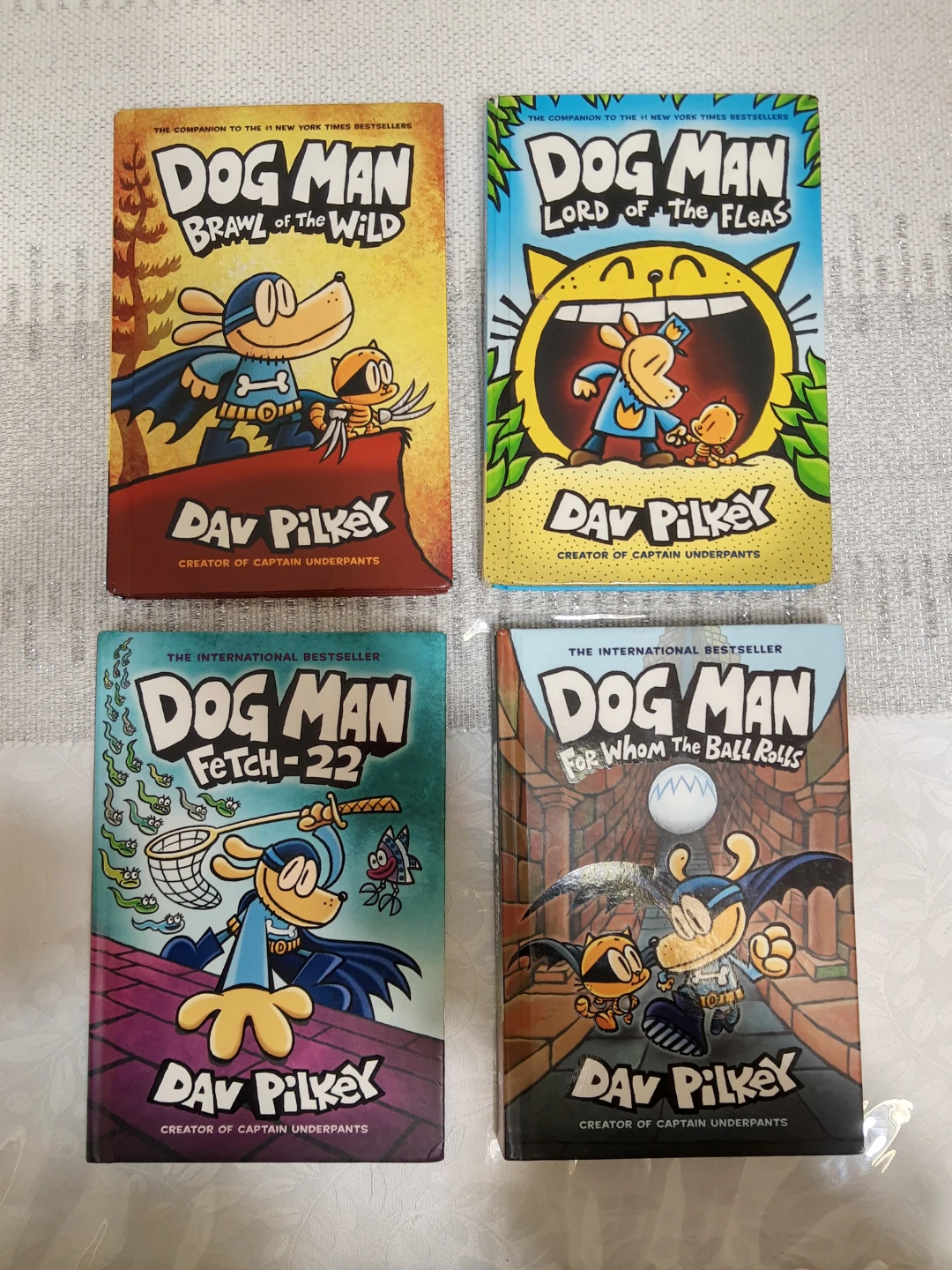 Dog Man Hard Cover Comic Books (Each $10)