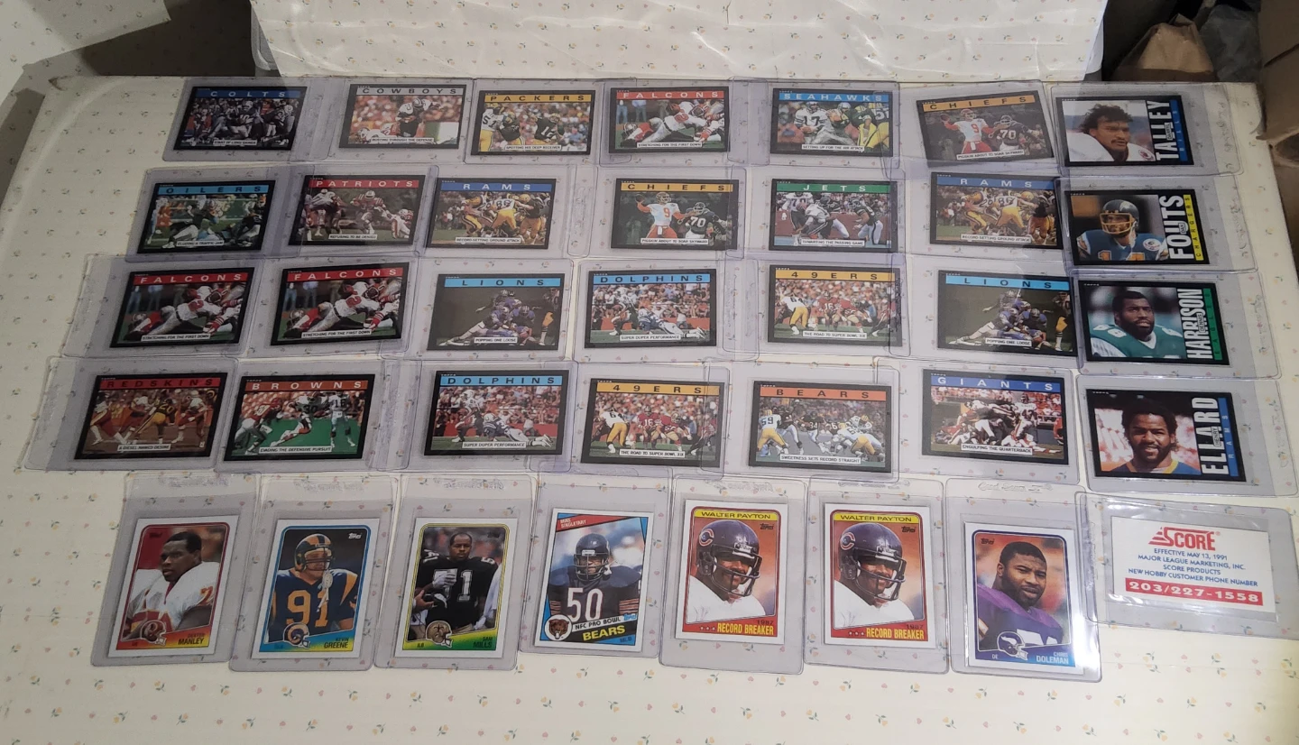 Sport Cards Collection NFL Topps 1985 1988 89 psa 10 lot 6 - photo 4