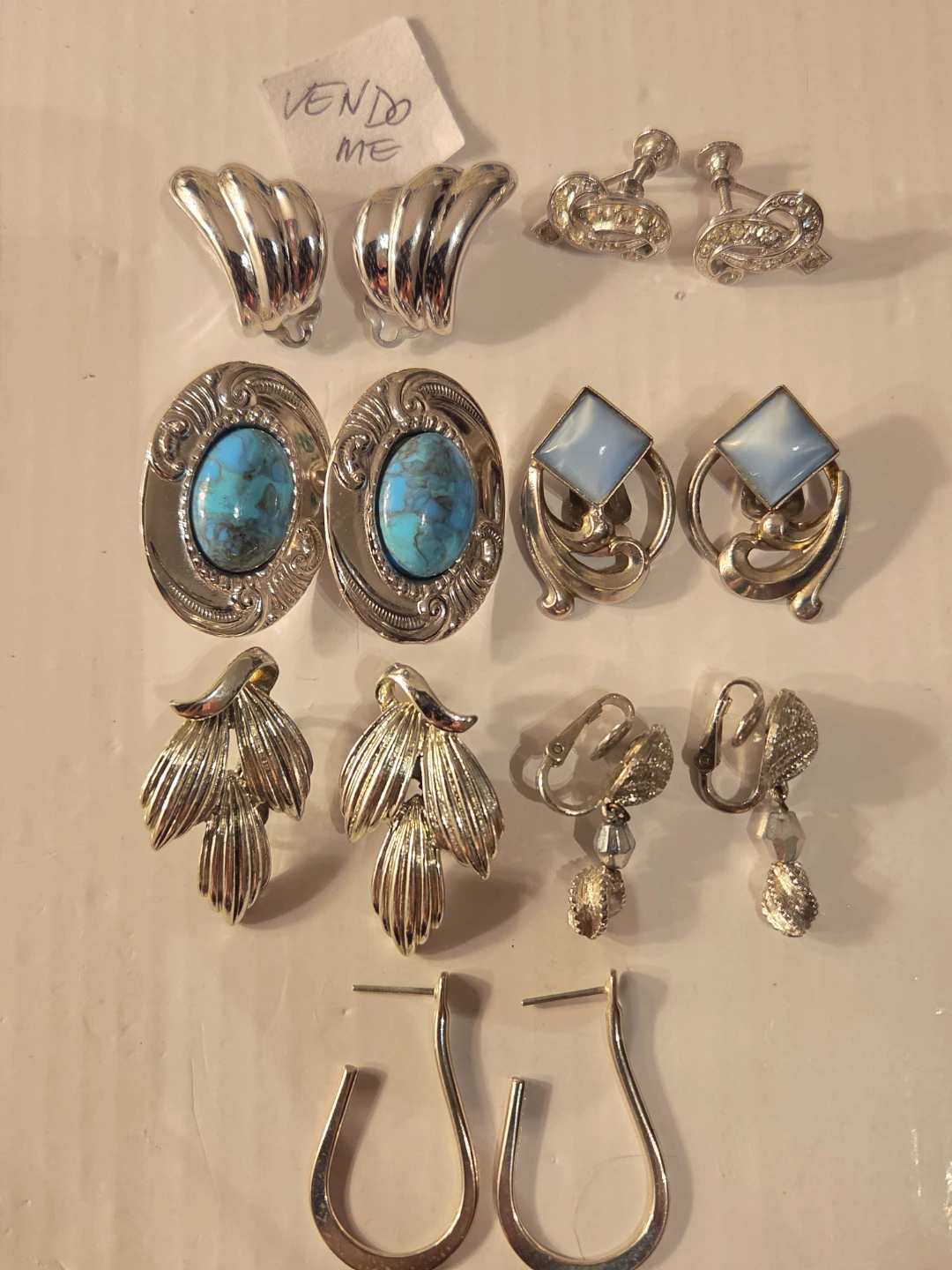 Assorted Vintage Clip-On Earrings