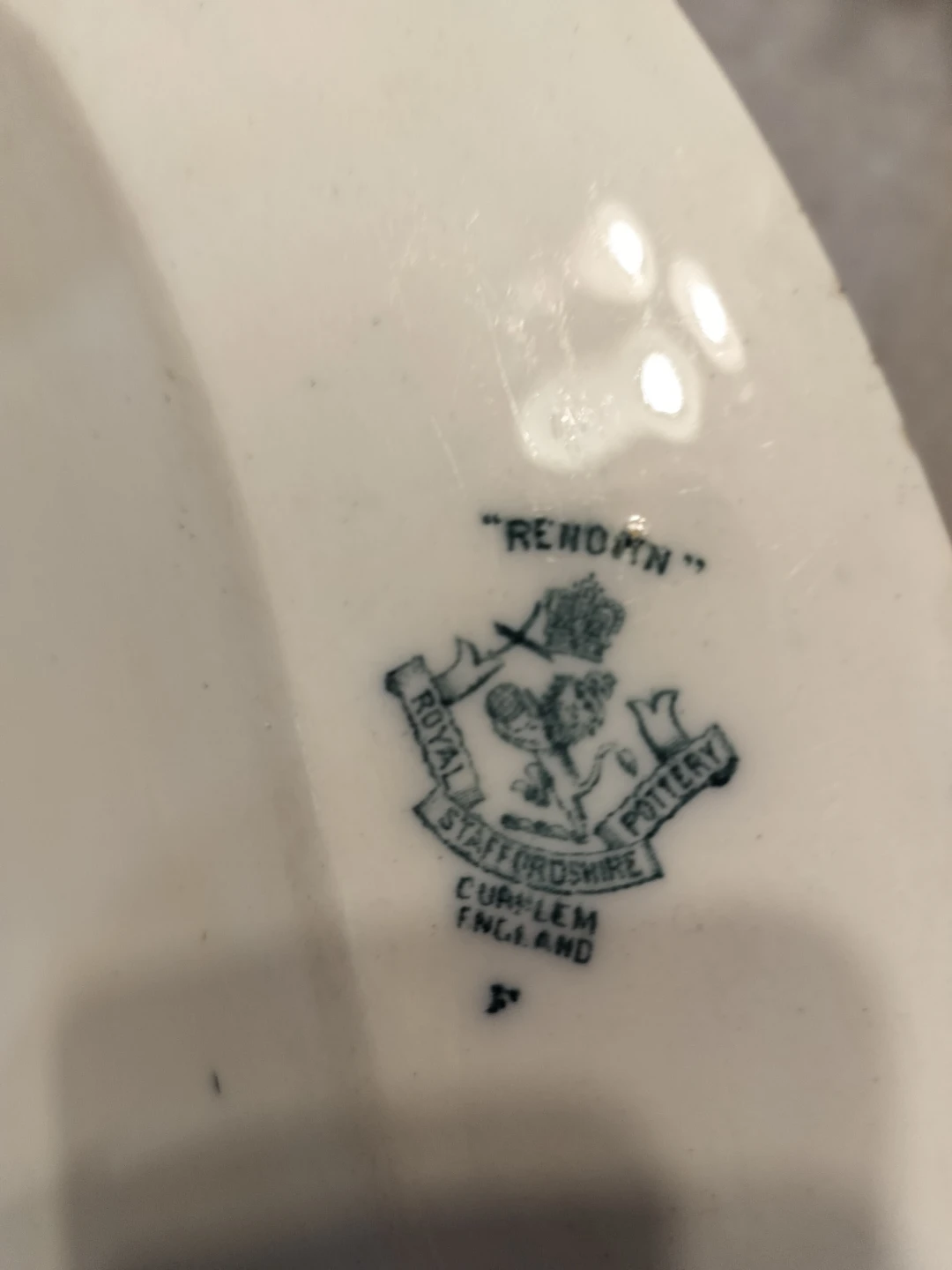 Royal Staffordshire "Renown" Serving Platter - photo 3