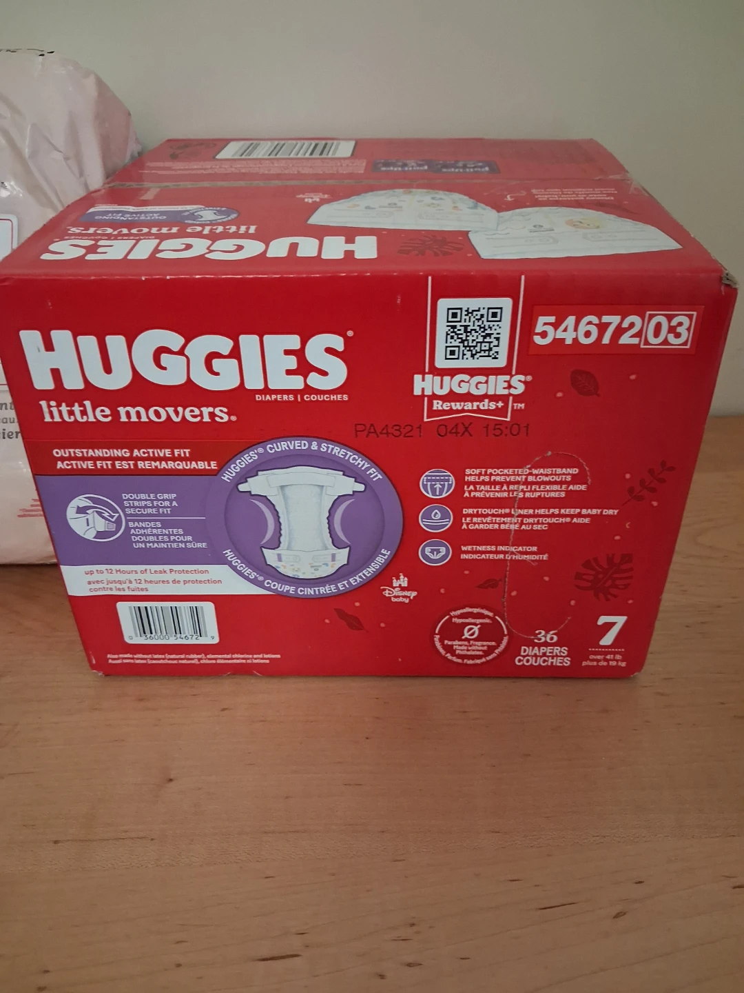 Huggies Little Movers Diapers Size 7 - 36 Count