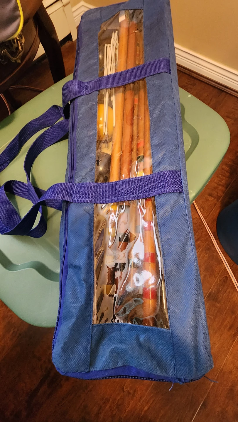 Wooden Croquet Set, new. - photo 2