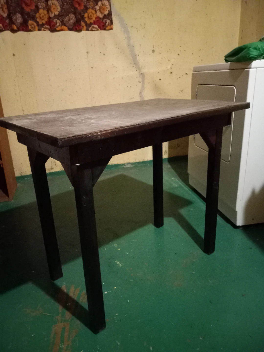 Antique wooden table with distressed finish - photo 4