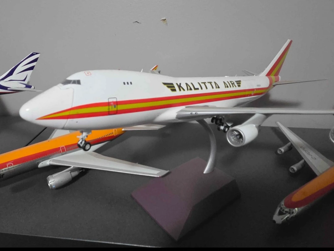 Gemini200 Kalitta Air Boeing 747-400F Model
