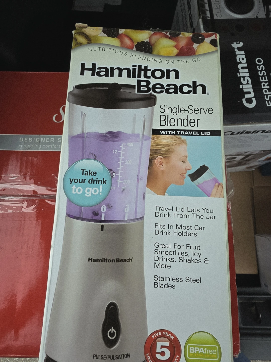 Hamilton Beach Single-Serve Personal Blender