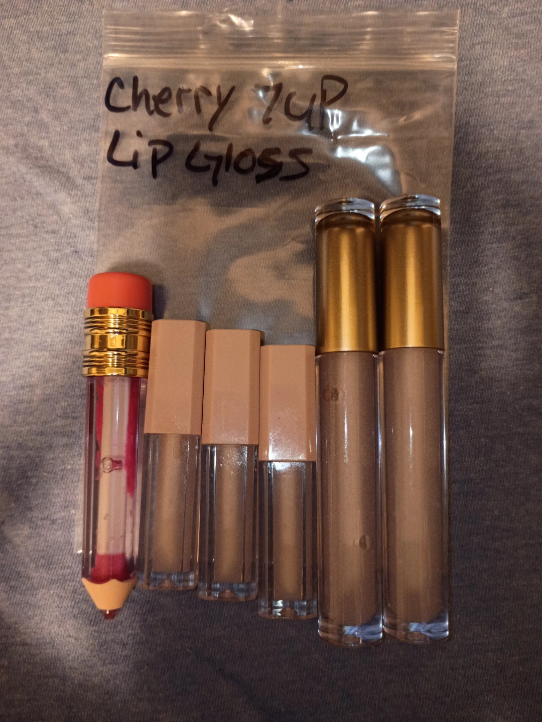 Glitter & Non Glitter Lip Gloss Set - Various Flavors - photo 5