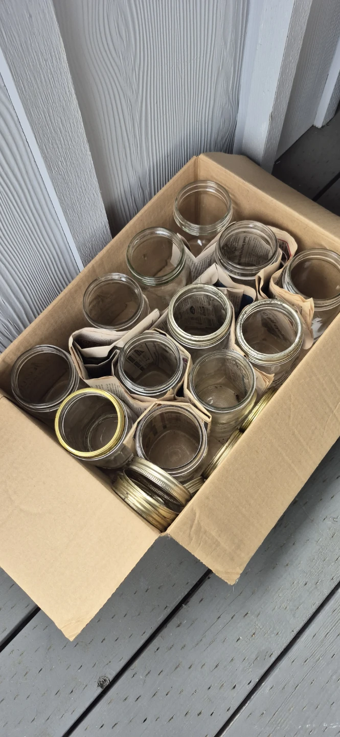 Kerr Wide Mouth Mason Jars Case of 12