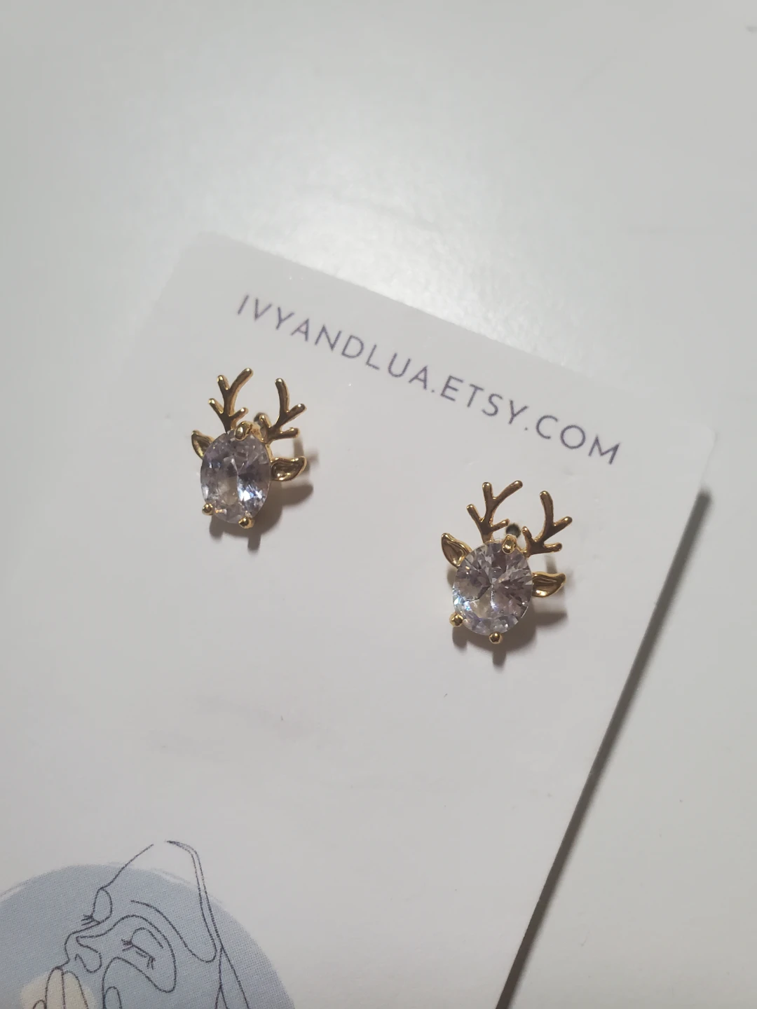 Reindeer Stud Earrings