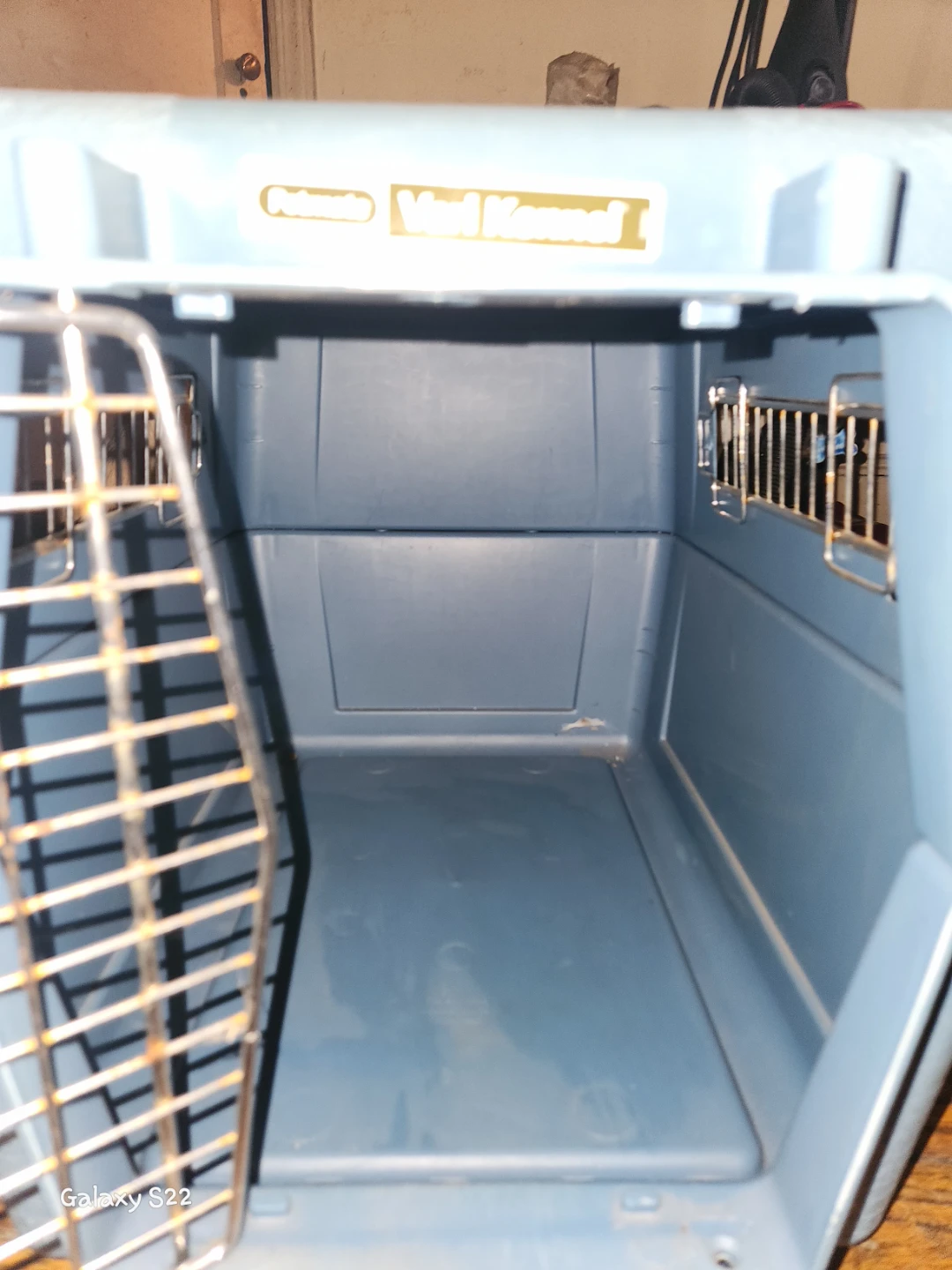 Petmate Vari Kennel Small Pet Travel Carrier / Dog Crate (Blue) - photo 2